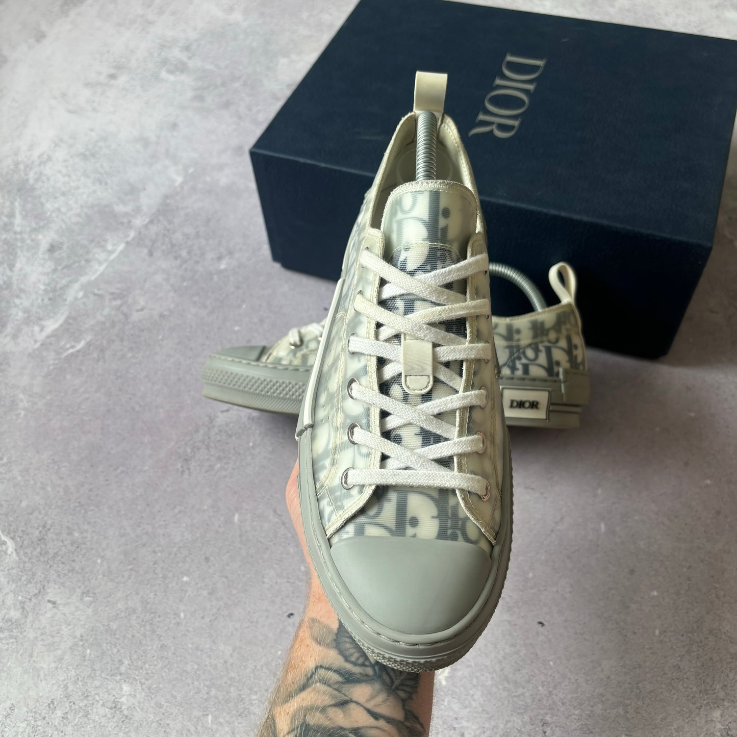 Dior B23 Low Trainers - UK 6.5