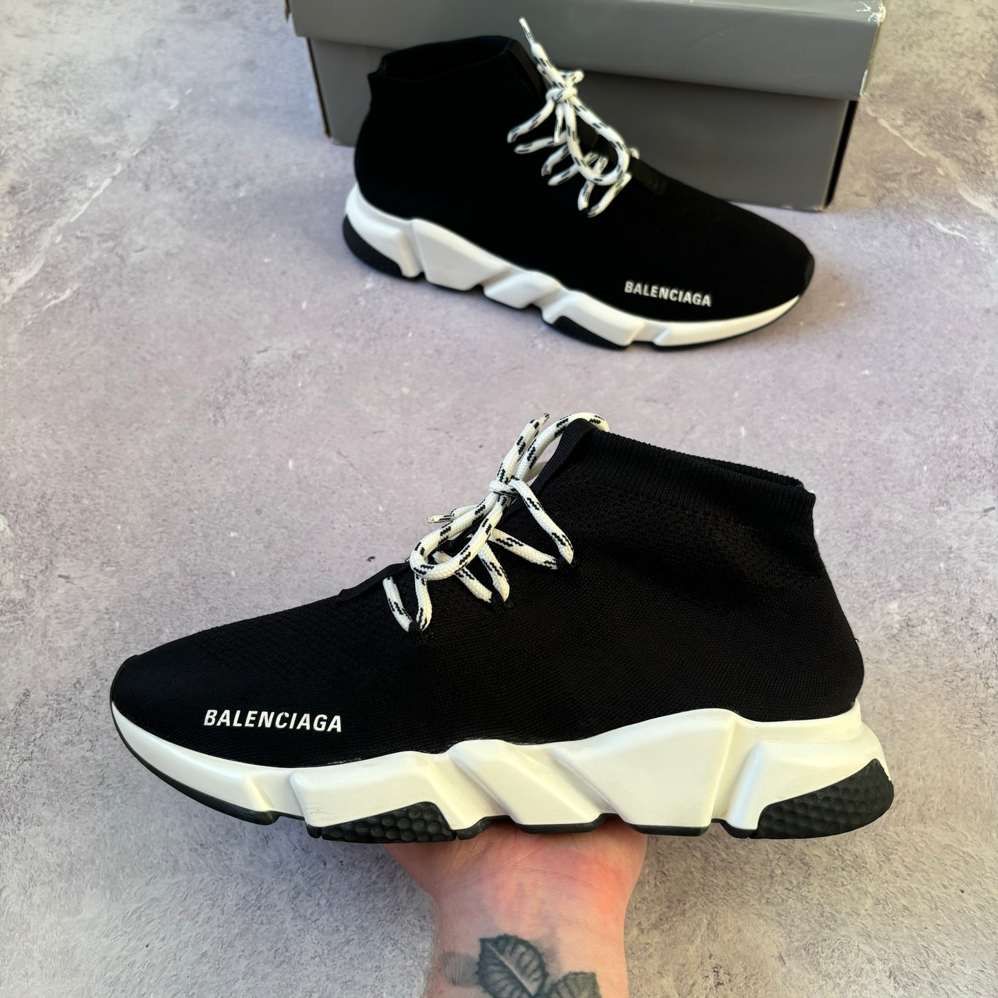 Balenciaga Speed Laced Trainers - Fits UK 10