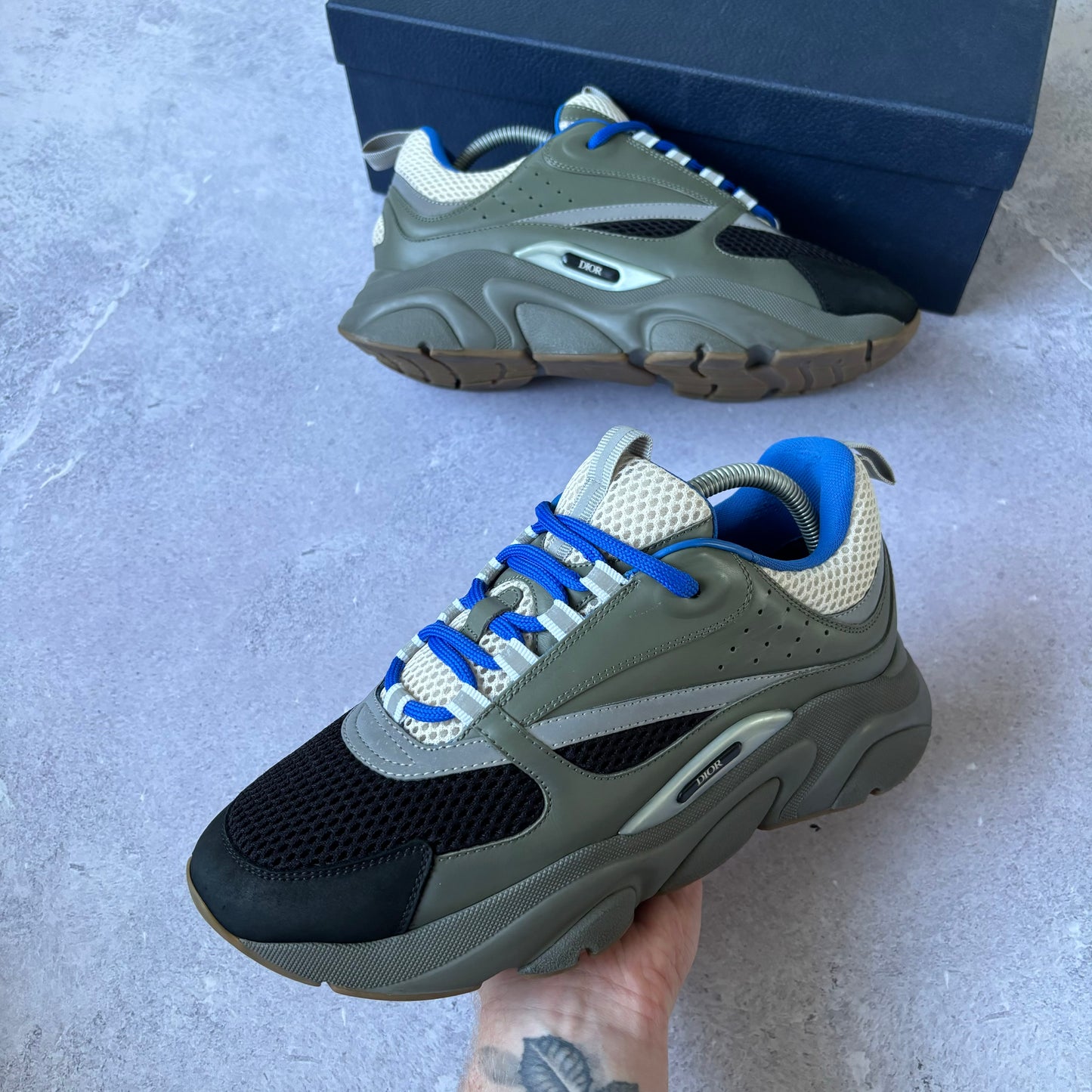 Dior B22 Trainers - UK 8