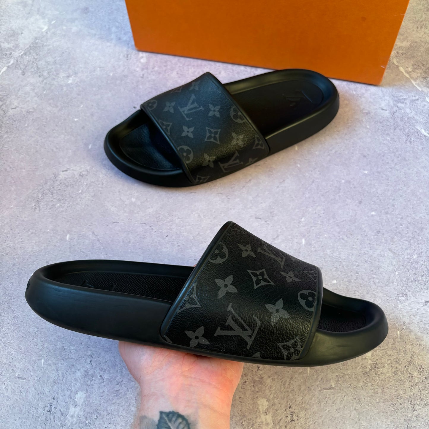 Louis Vuitton Waterfront Mule Sliders - Fits UK 9