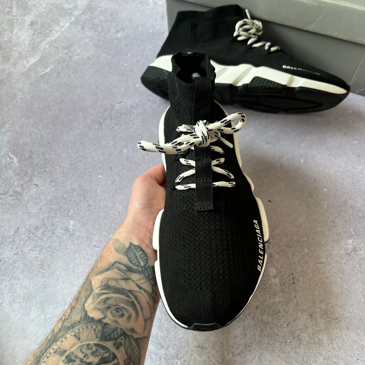 Balenciaga Speed Laced Trainers - Fits UK 8