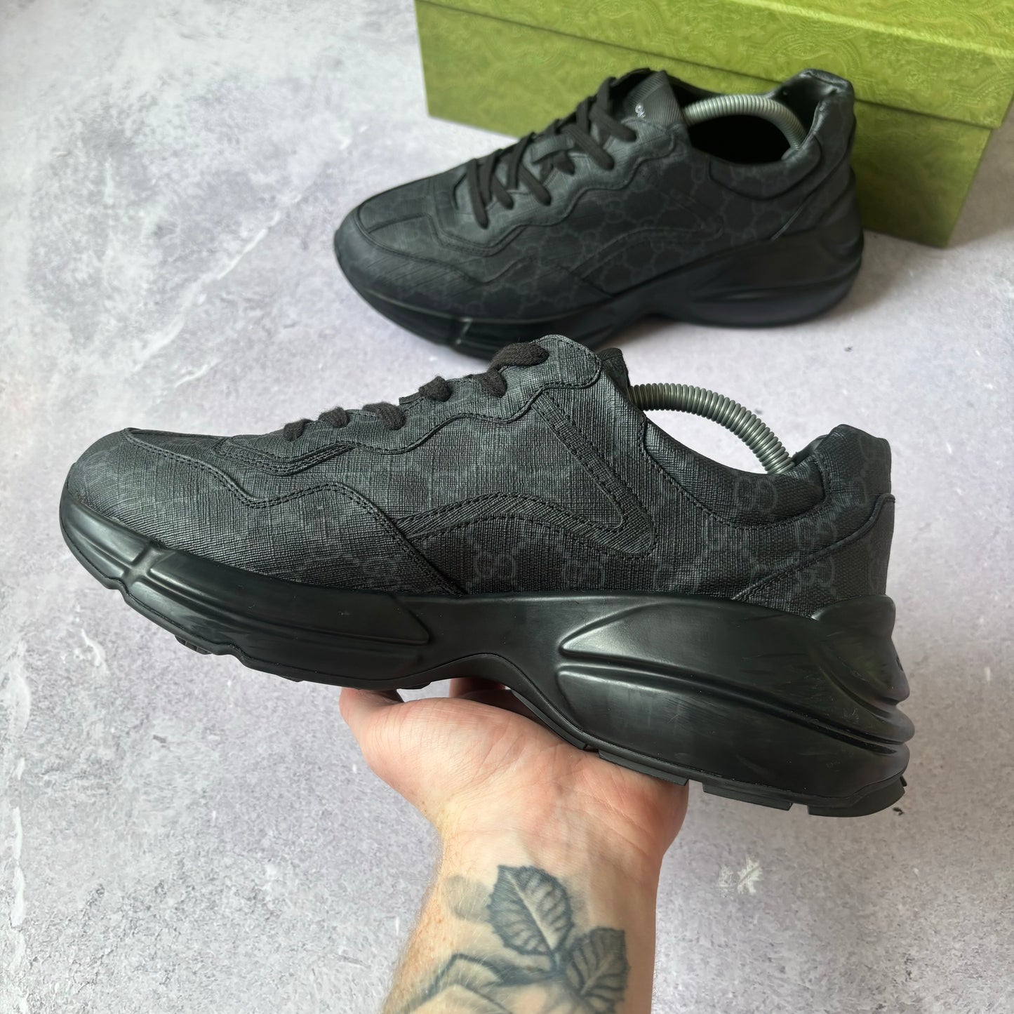 Gucci Rython Trainers - UK 9
