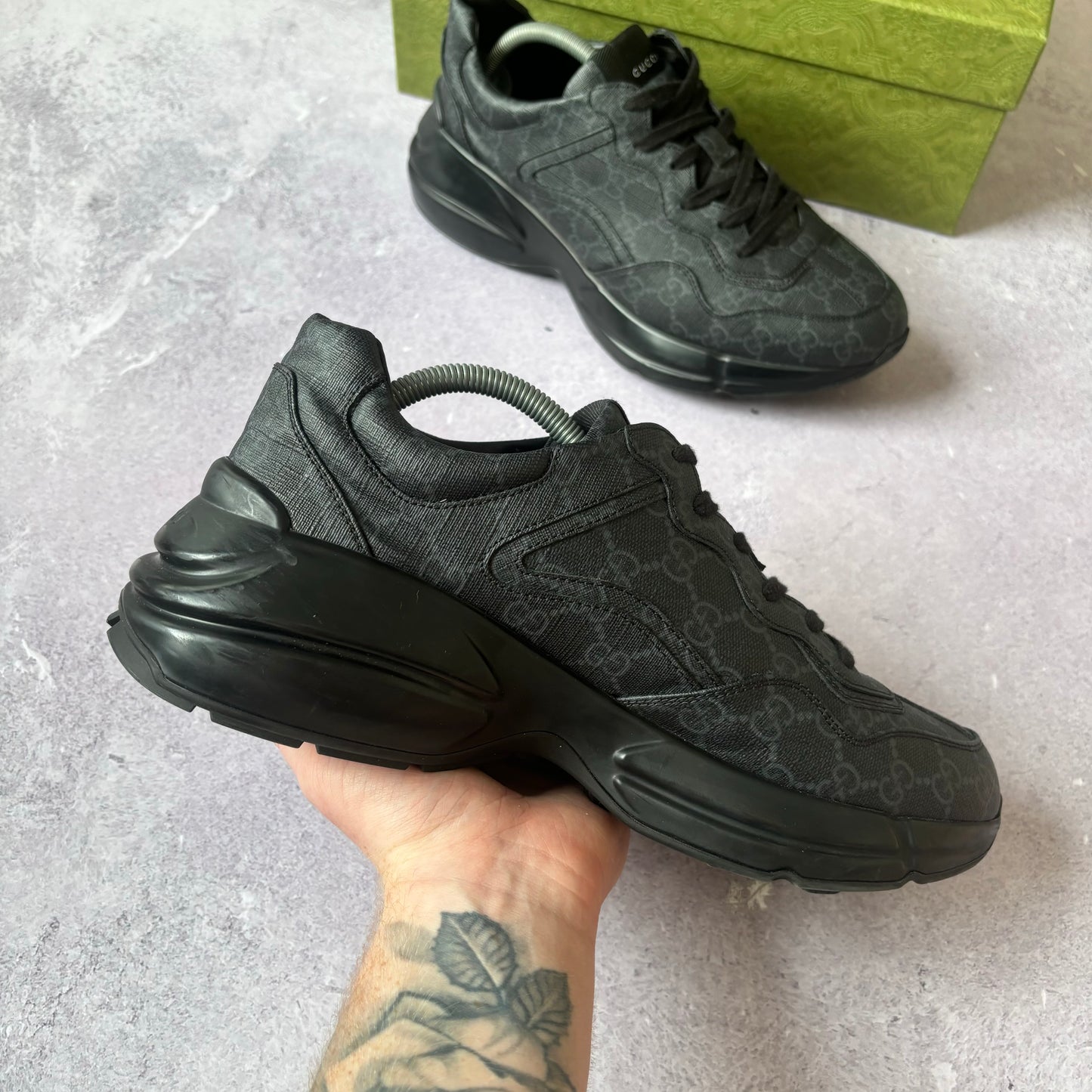 Gucci Rython Trainers - UK 9