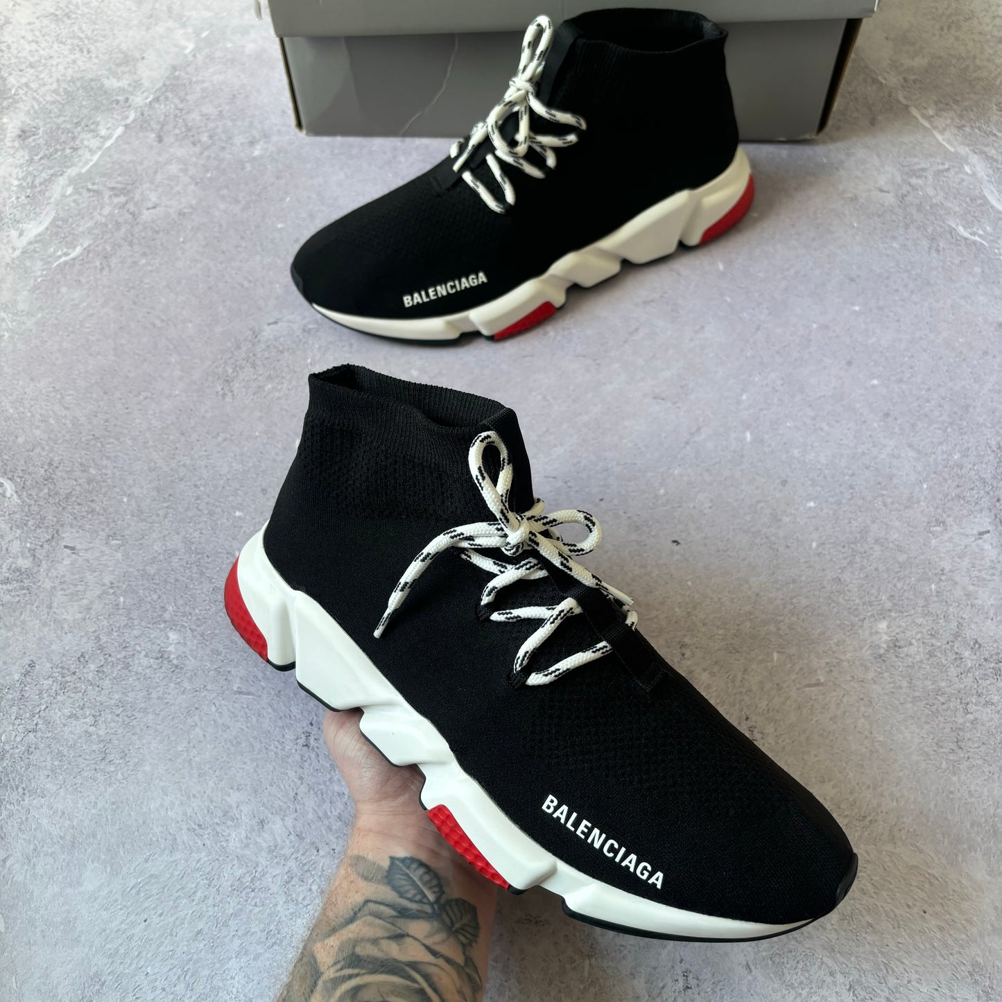 Balenciaga Speed Laced Trainers - Fits UK 10
