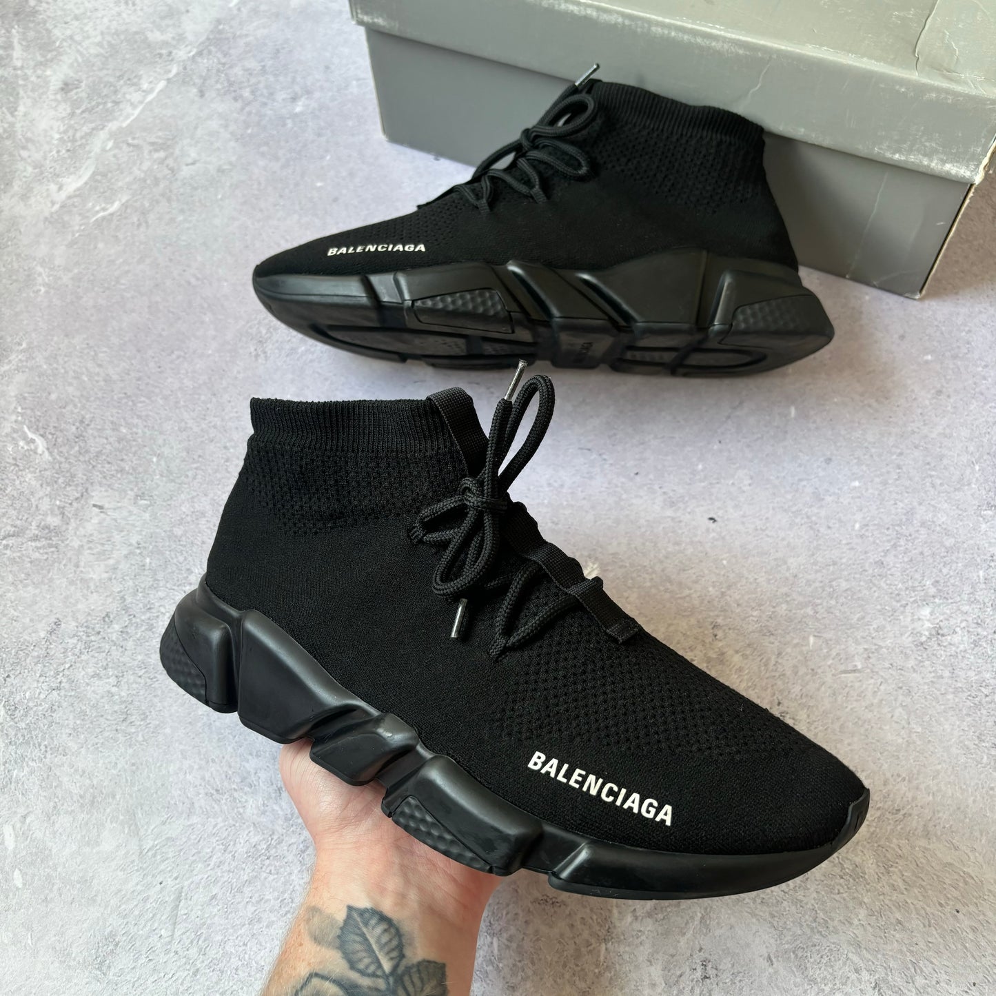 Balenciaga Speed Laced Trainers - Fits UK 9