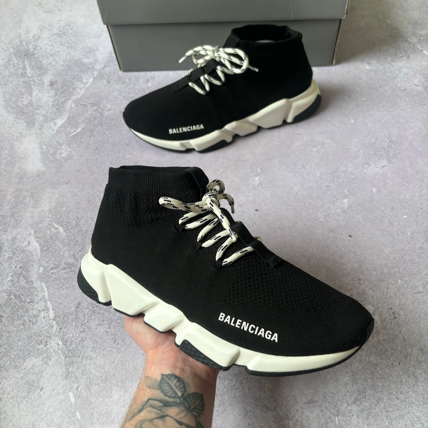 Balenciaga Speed Laced Trainers - UK 10