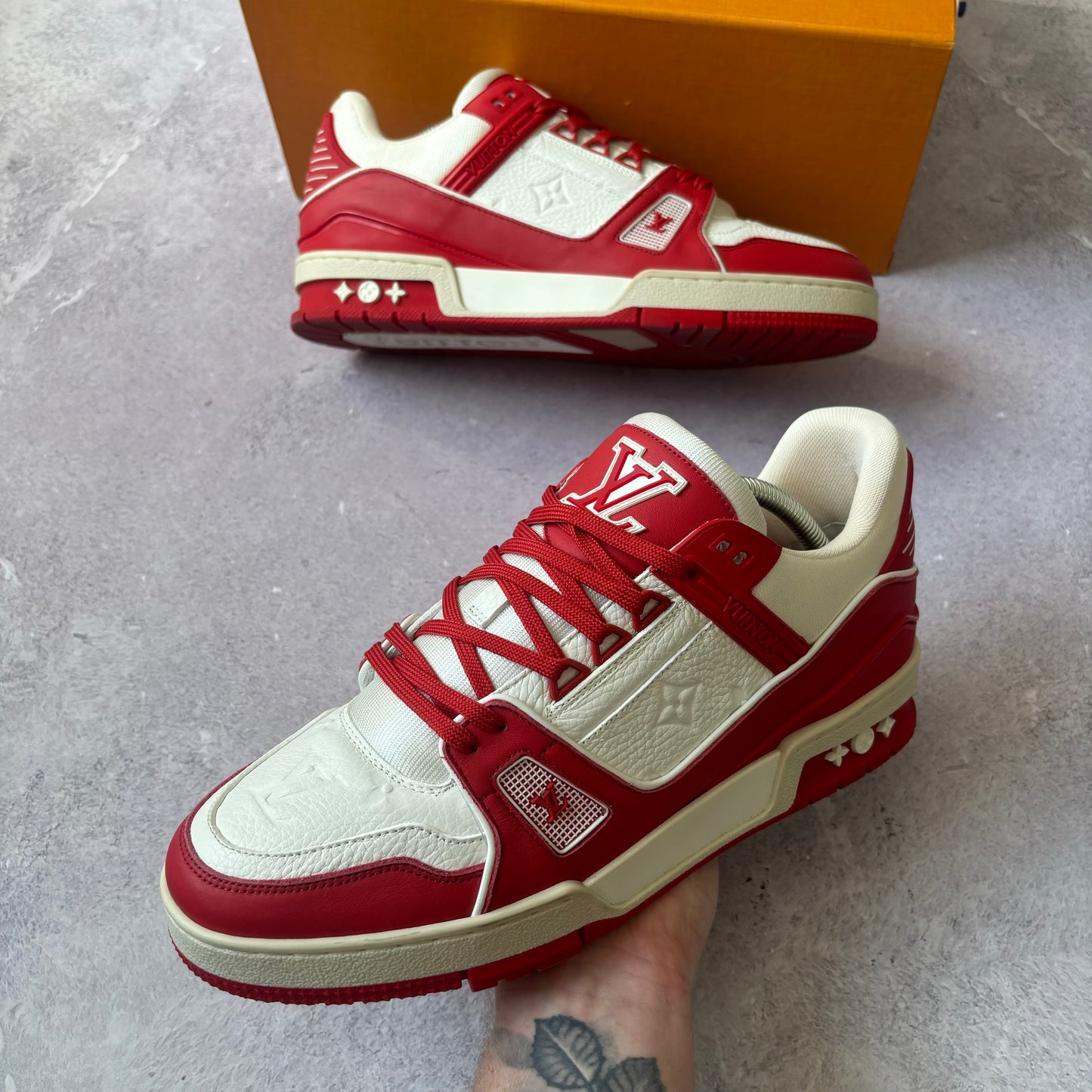 Louis Vuitton Trainers - Fits UK 8