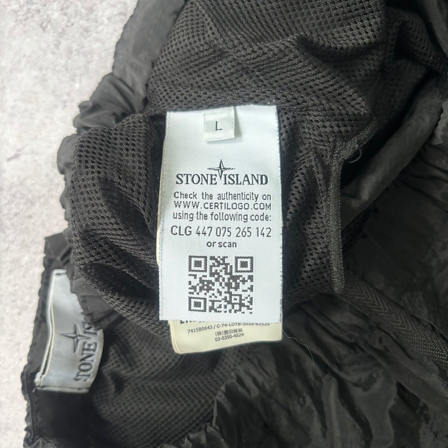 Stone Island Nylon Metal Swim Shorts - Large