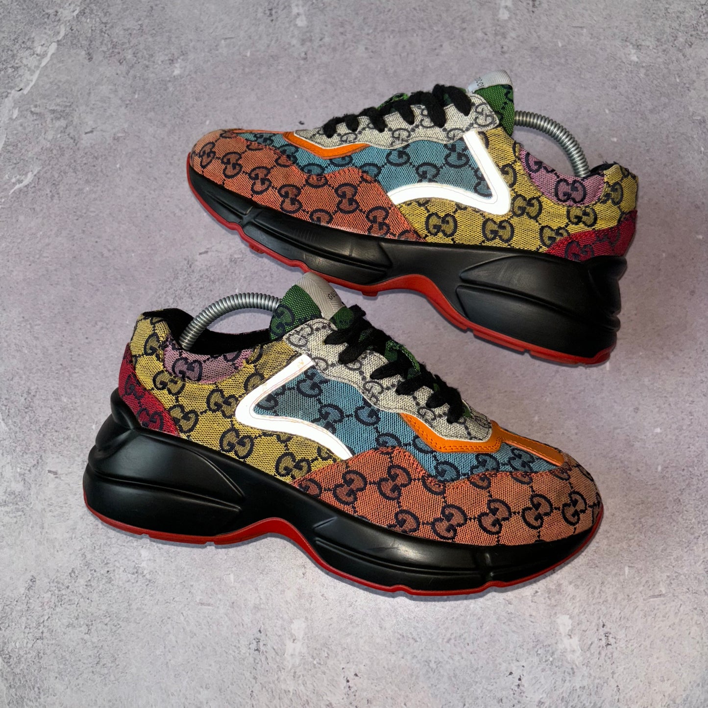 Gucci Rython Trainers - UK 7.5