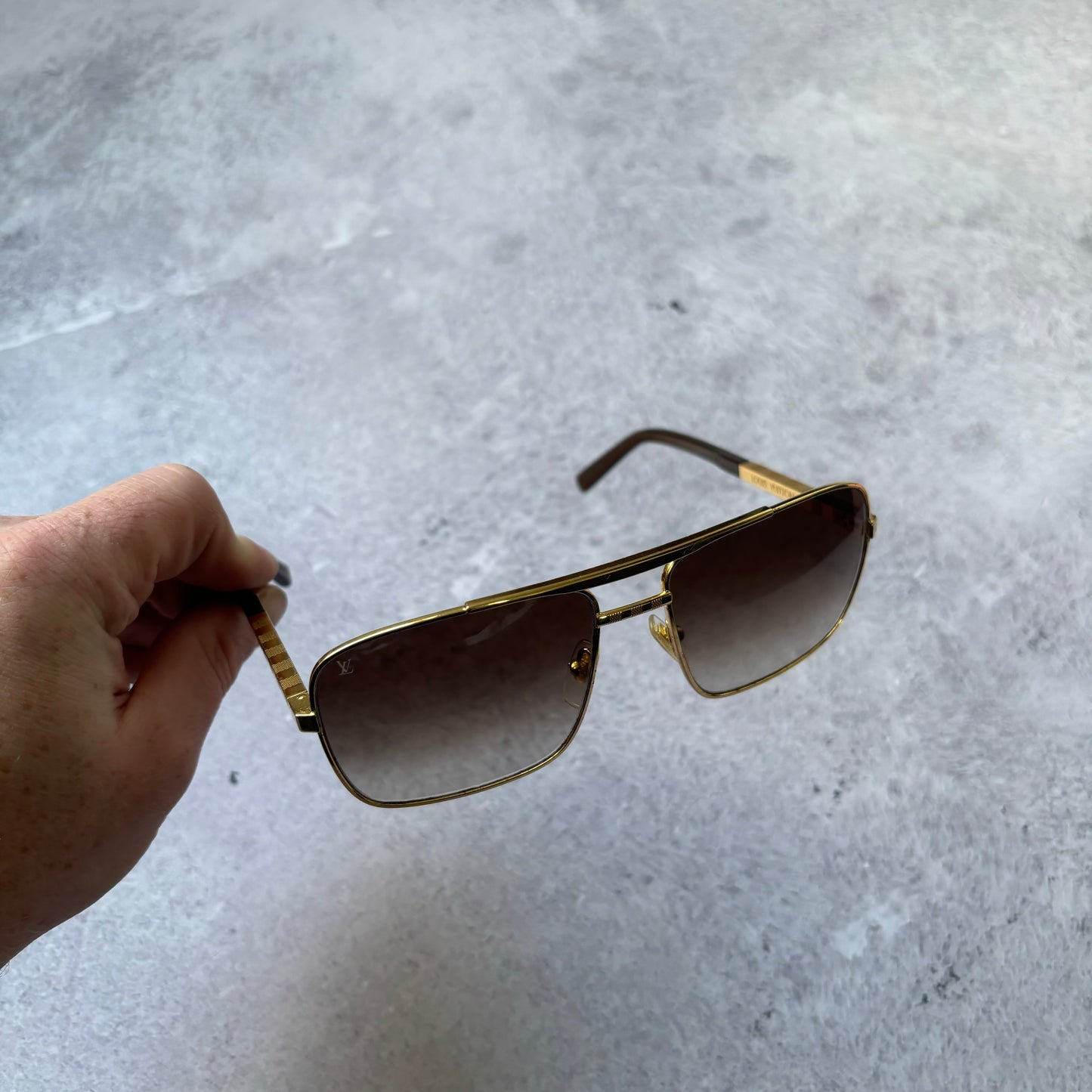 Louis Vuitton Attitude Sunglasses - Gold