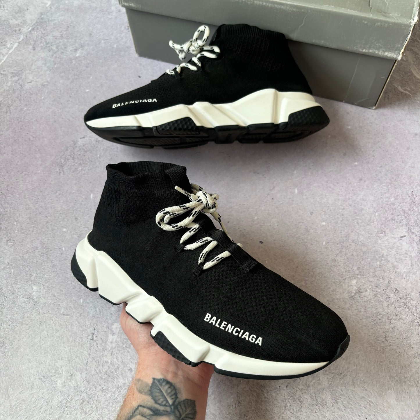 Balenciaga Speed Laced Trainers - Fits UK 8