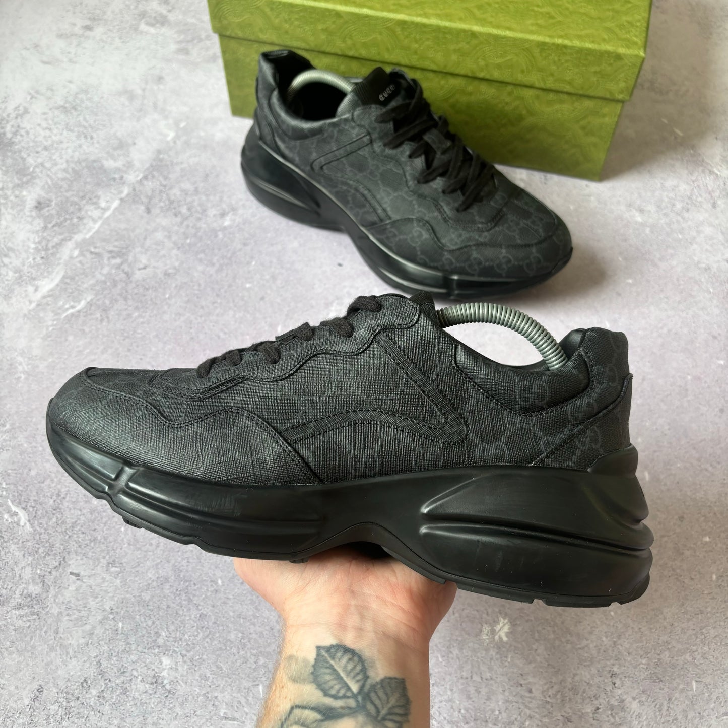 Gucci Rython Trainers - UK 9