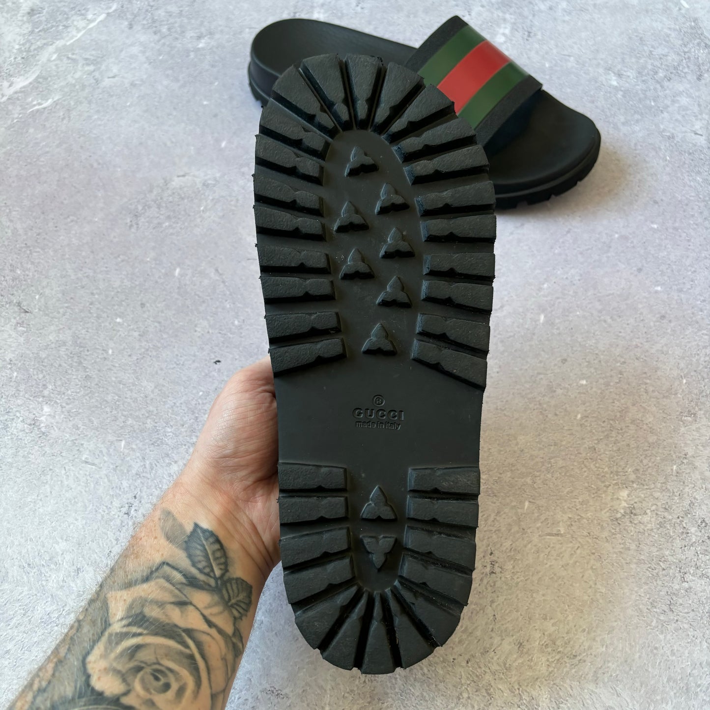 Gucci Web Sliders - UK 10