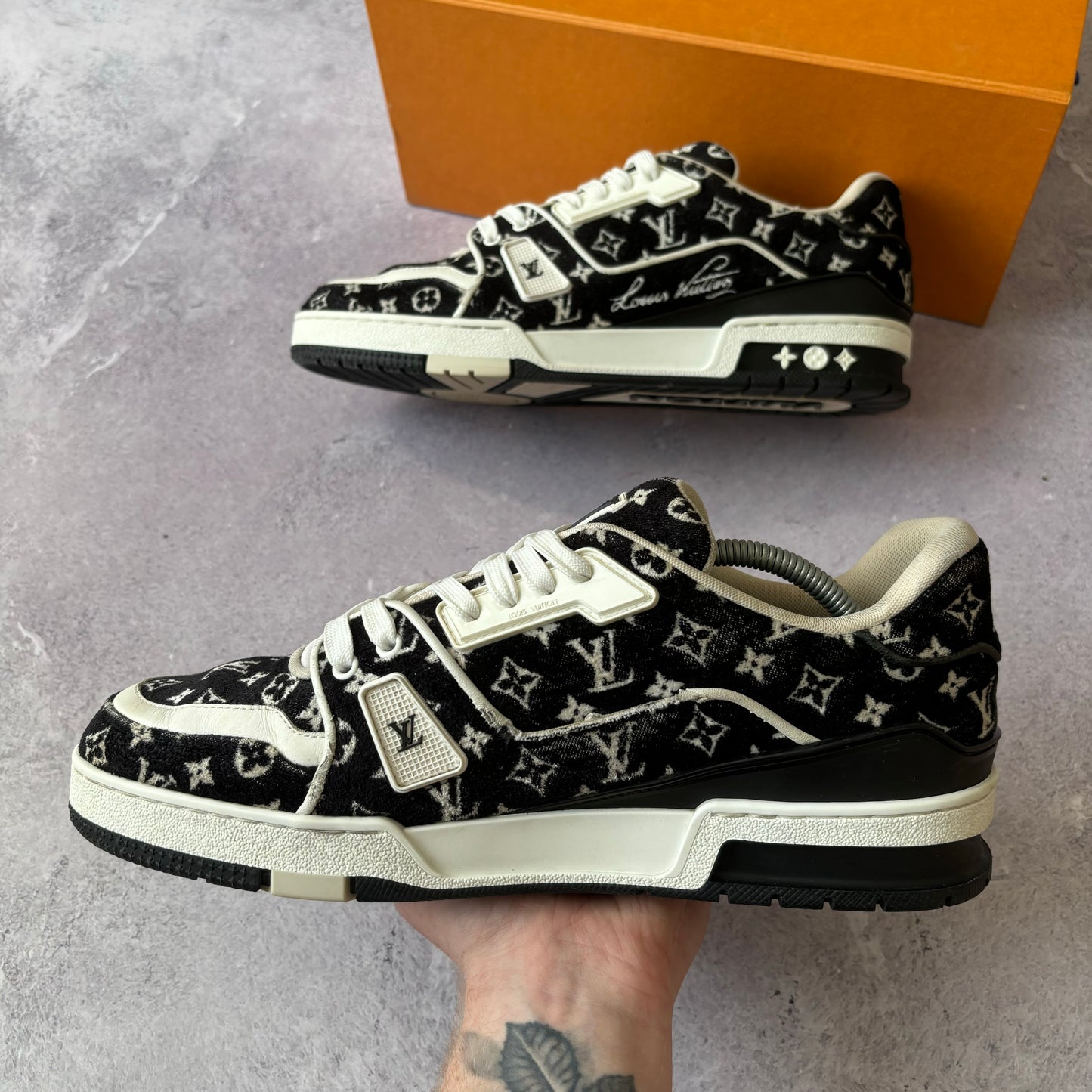 Louis Vuitton Trainers - Fits UK 10