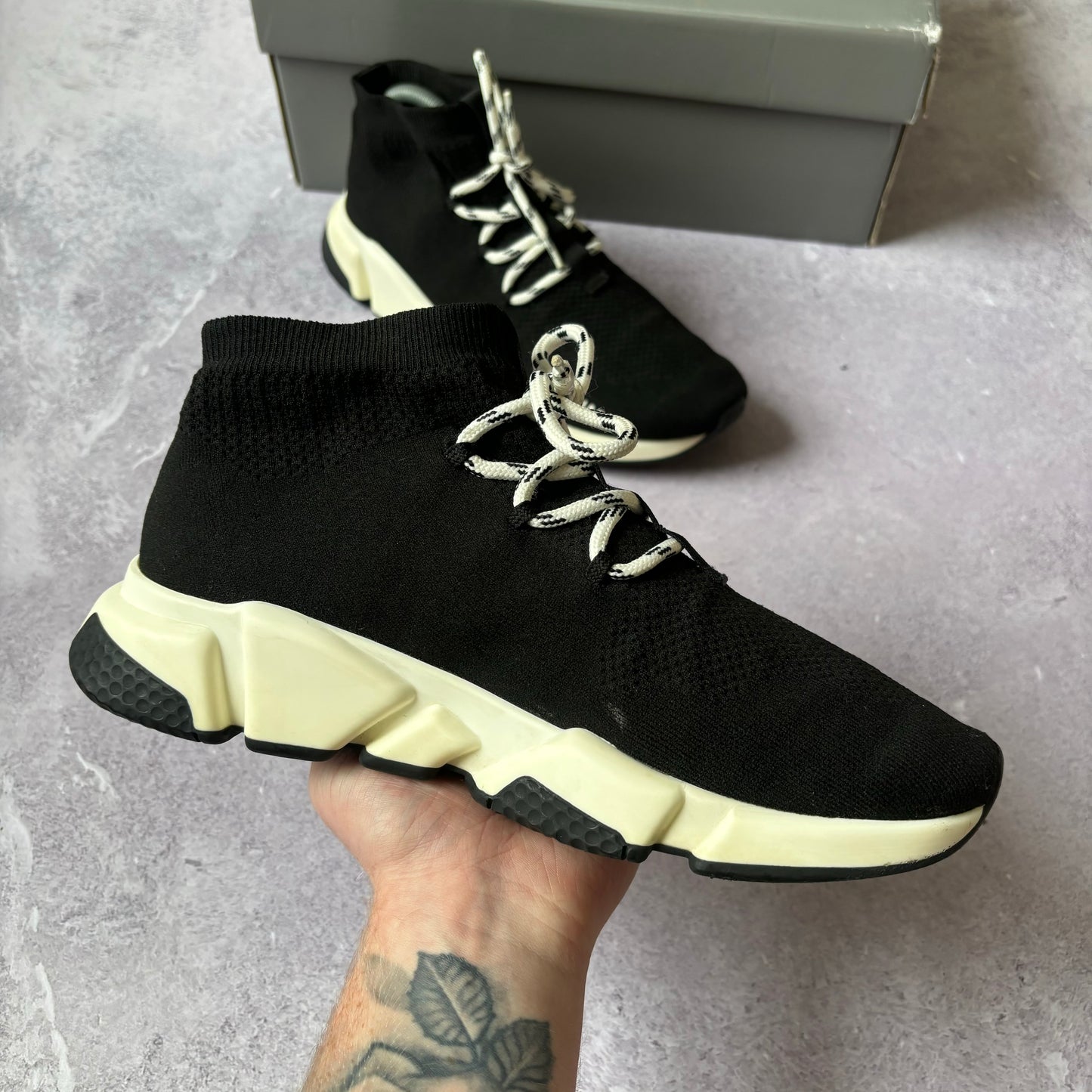 Balenciaga Speed Laced Trainers - UK 7