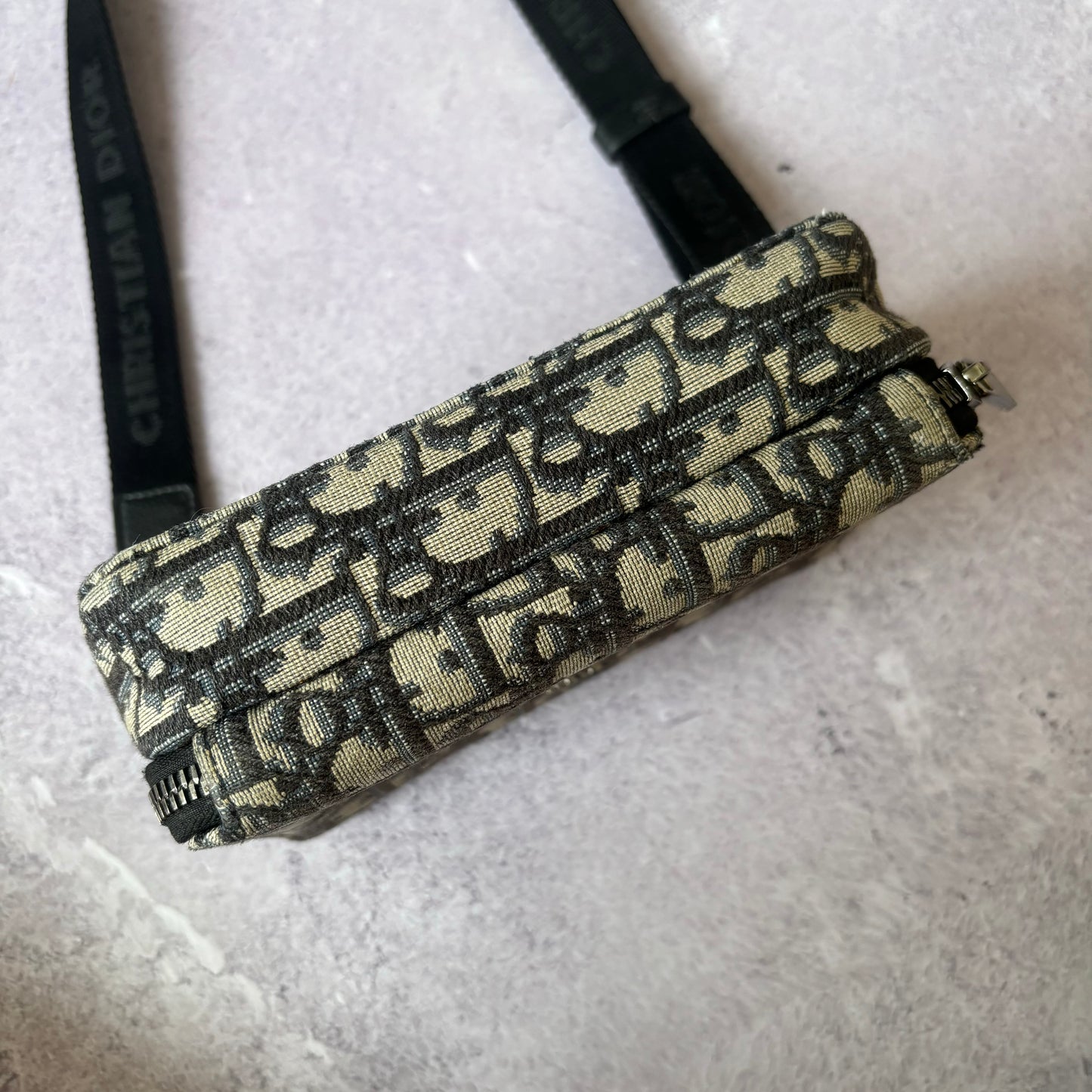 Dior Oblique Jacquard Pouch Bag