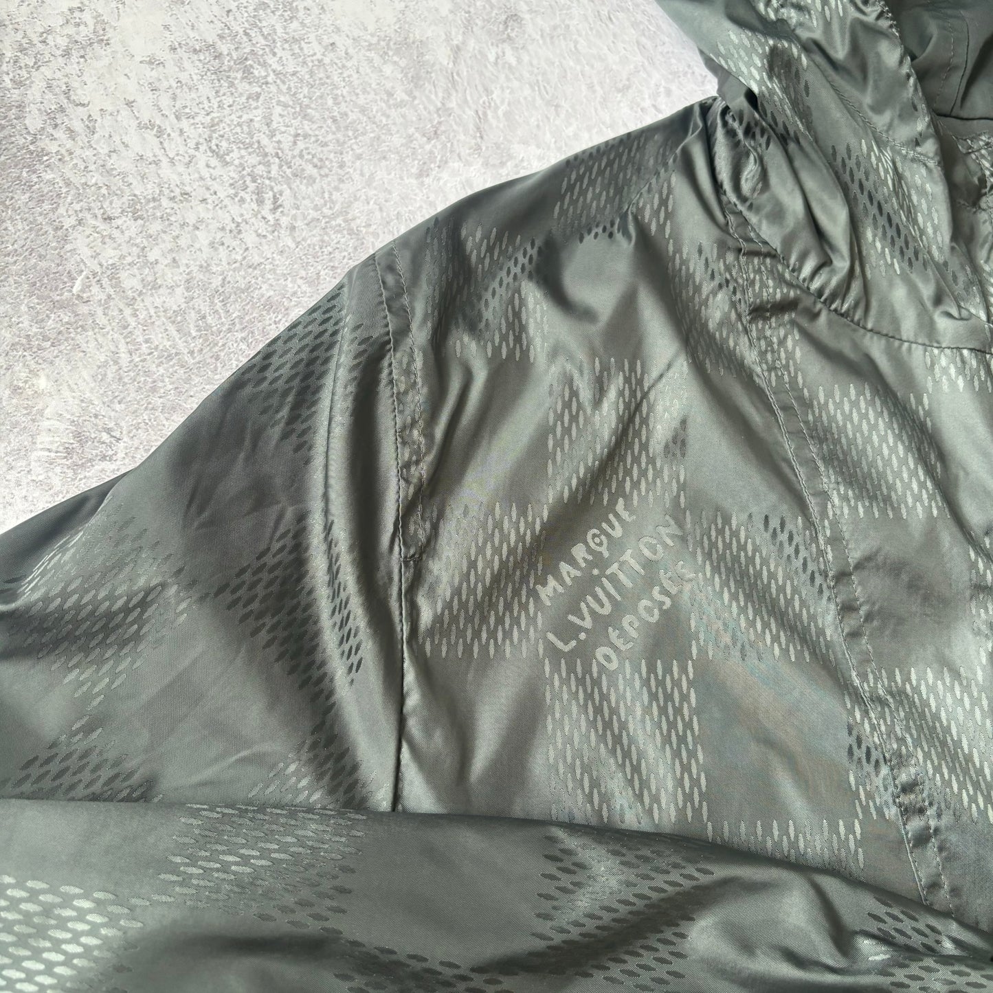 Louis Vuitton Damier Jacquard Reversible Windbreaker - Fits Medium