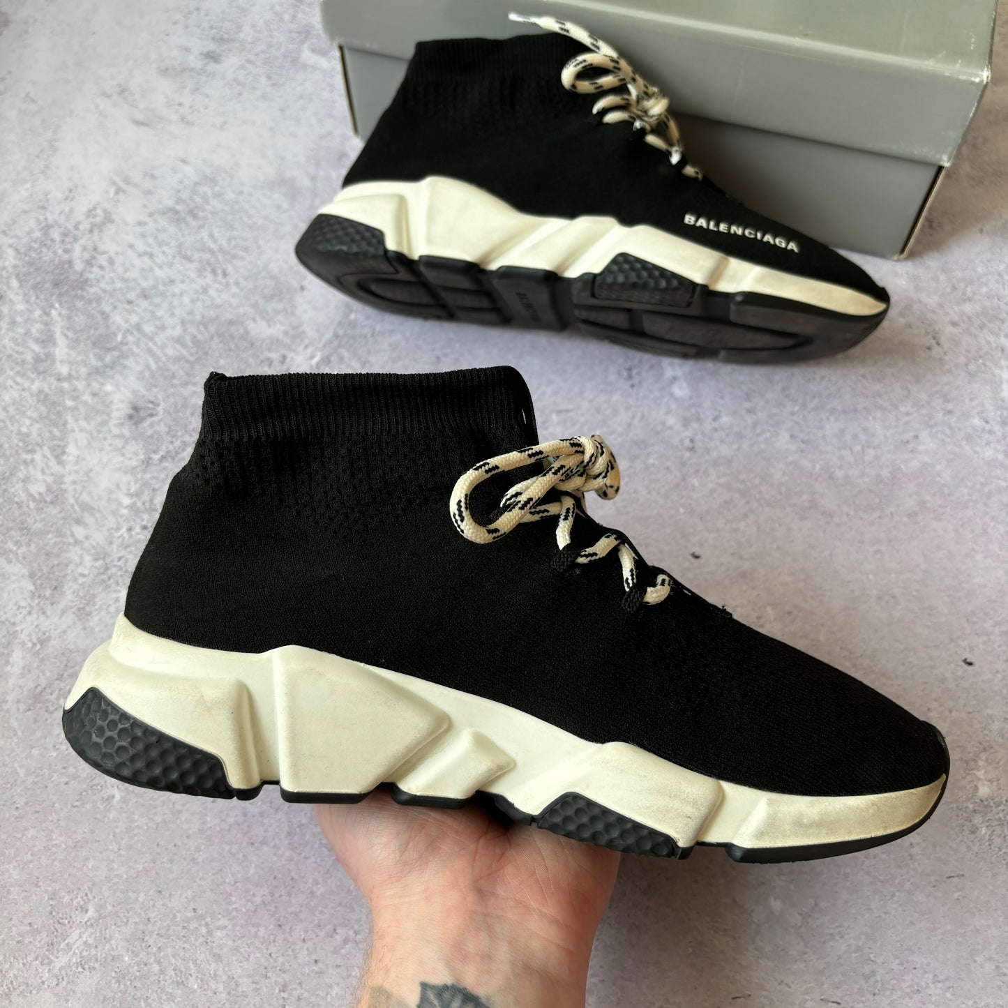 Balenciaga Speed Laced Trainers - UK 7