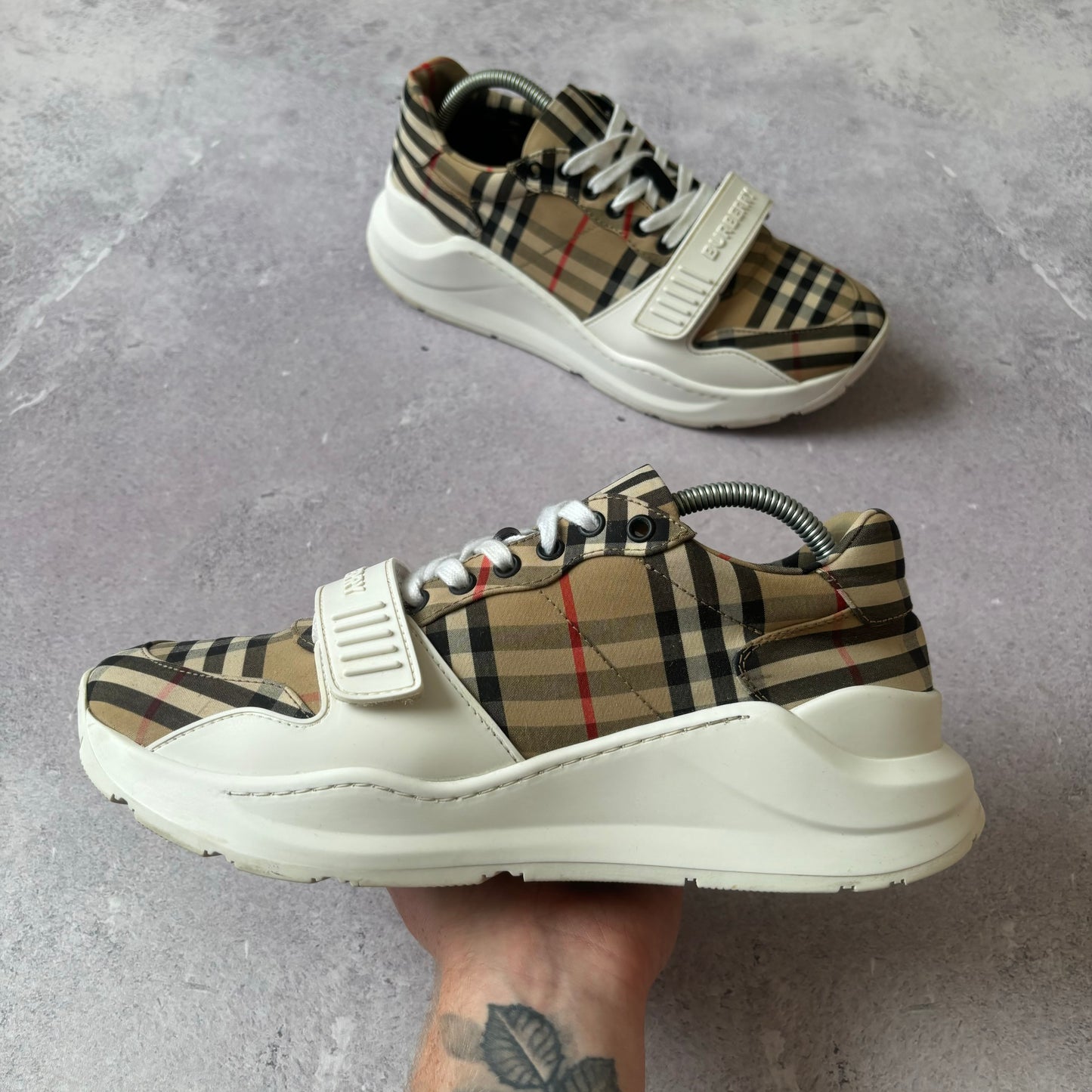 Burberry Ramsey Trainers - UK 9