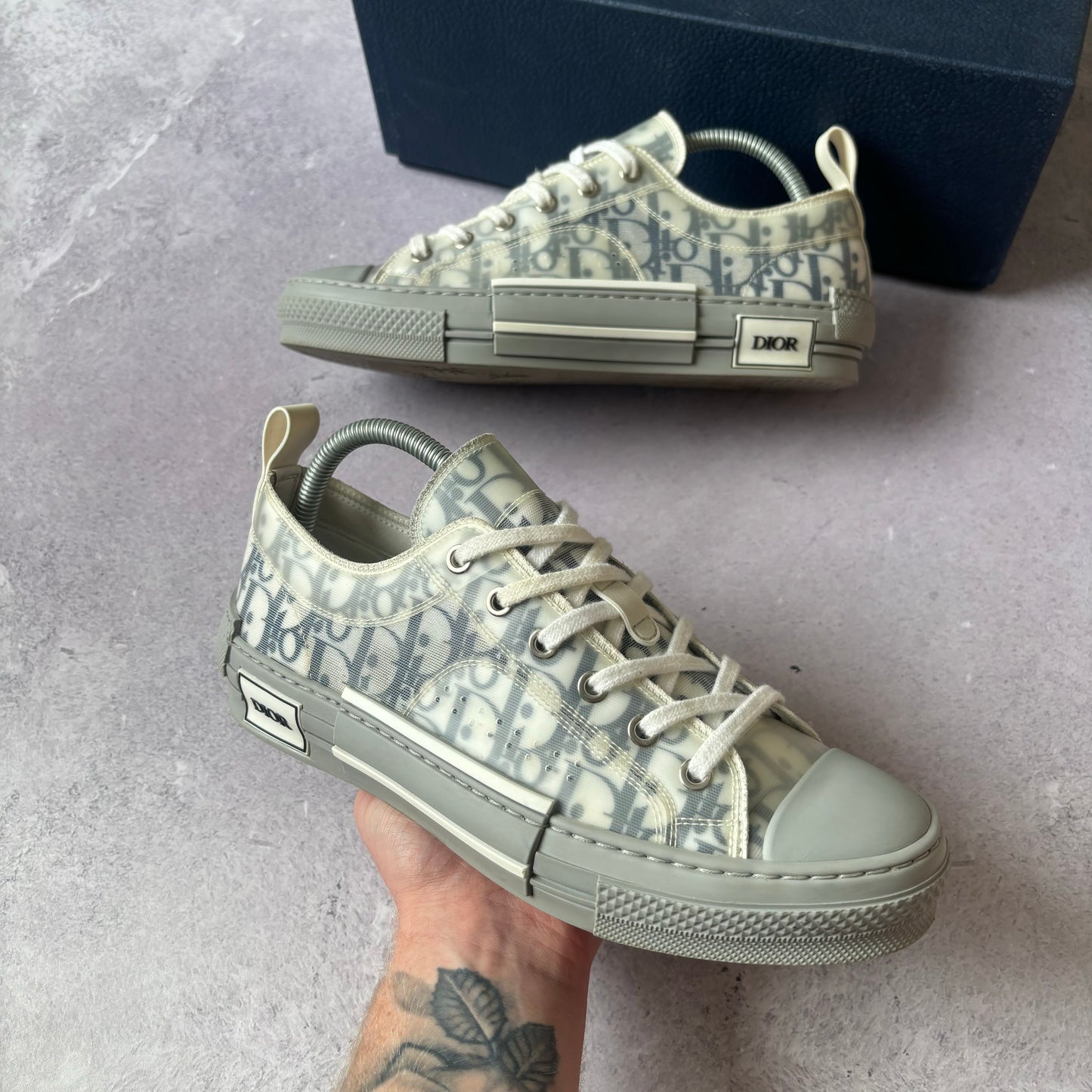 Dior B23 Low Trainers - UK 6.5