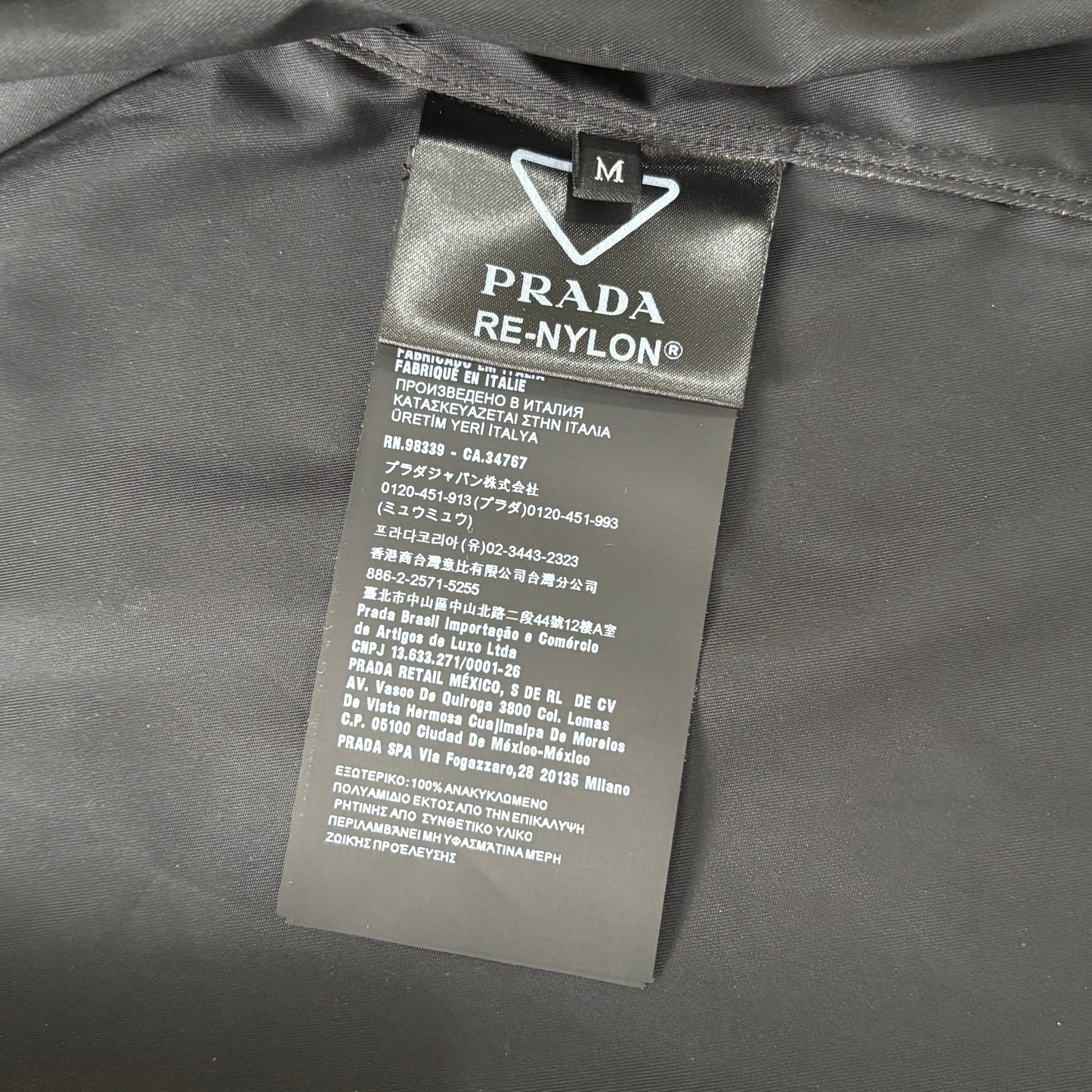 Prada Re-Nylon Shirt - Medium