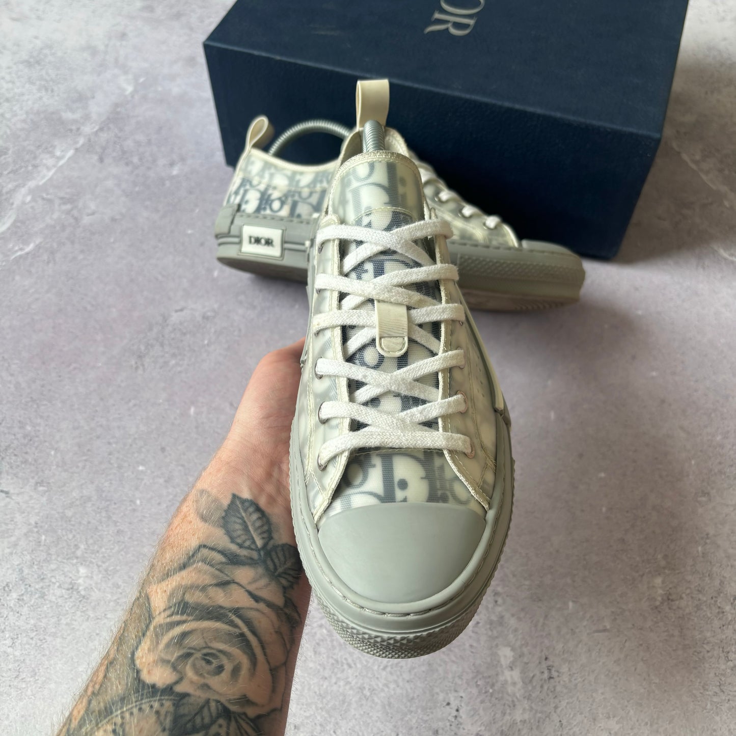 Dior B23 Low Trainers - UK 6.5
