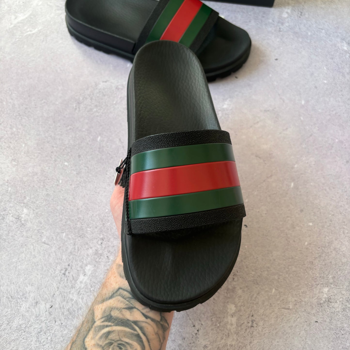 Gucci Web Sliders - UK 8