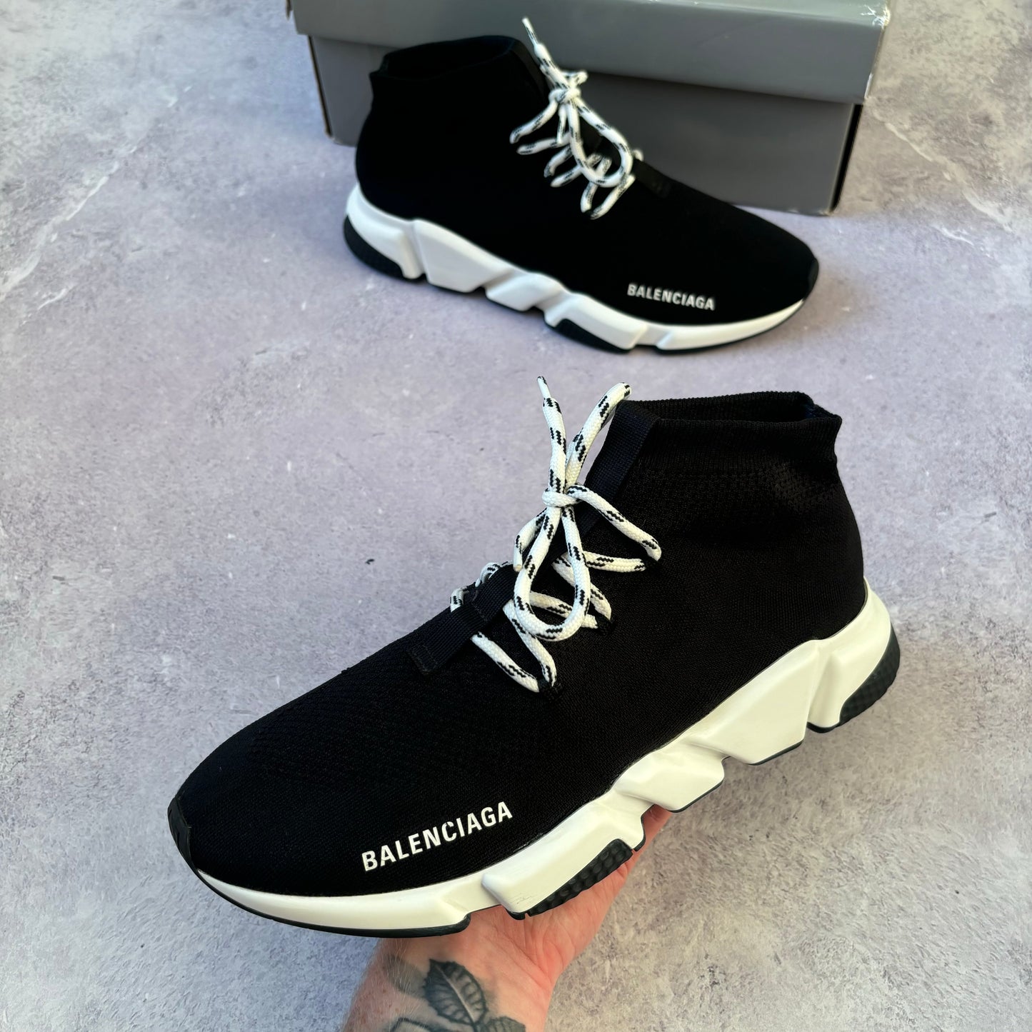 Balenciaga Speed Laced Trainers - Fits UK 10