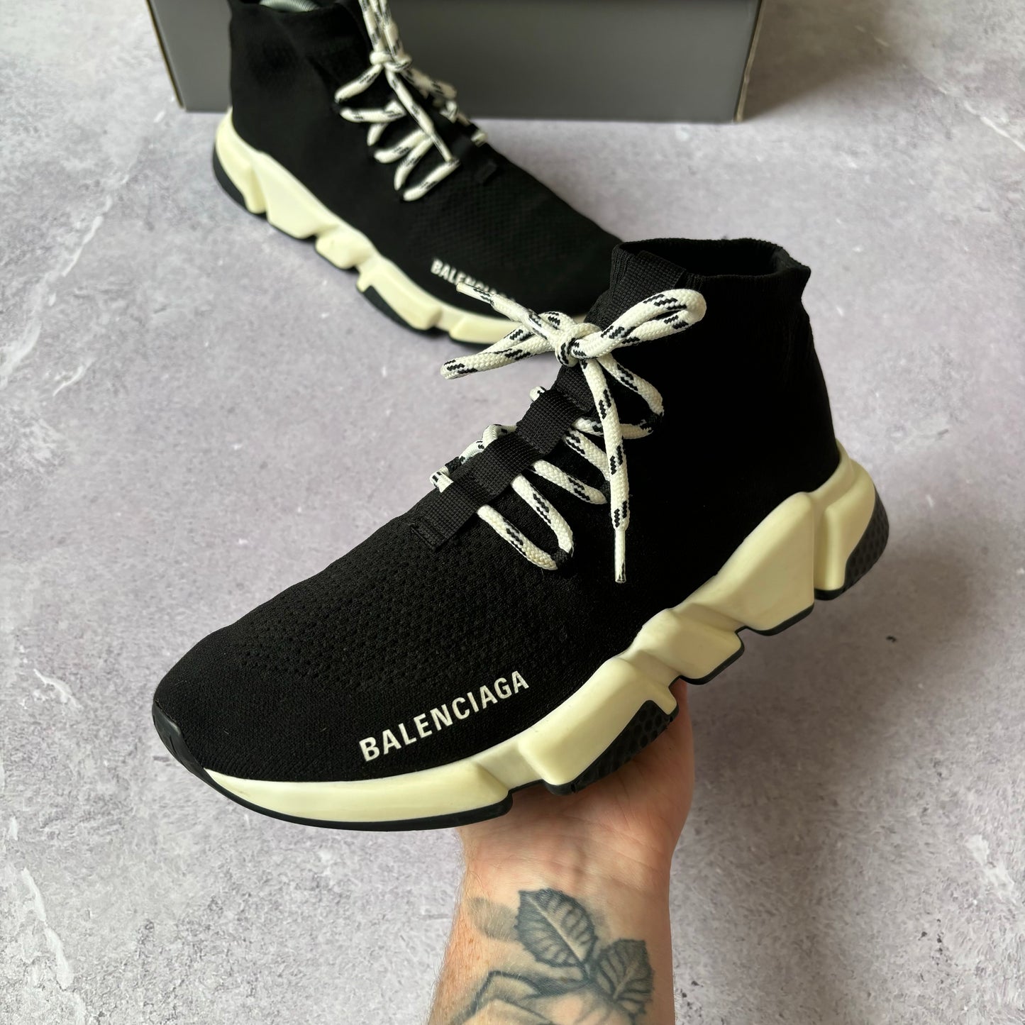 Balenciaga Speed Laced Trainers - UK 7