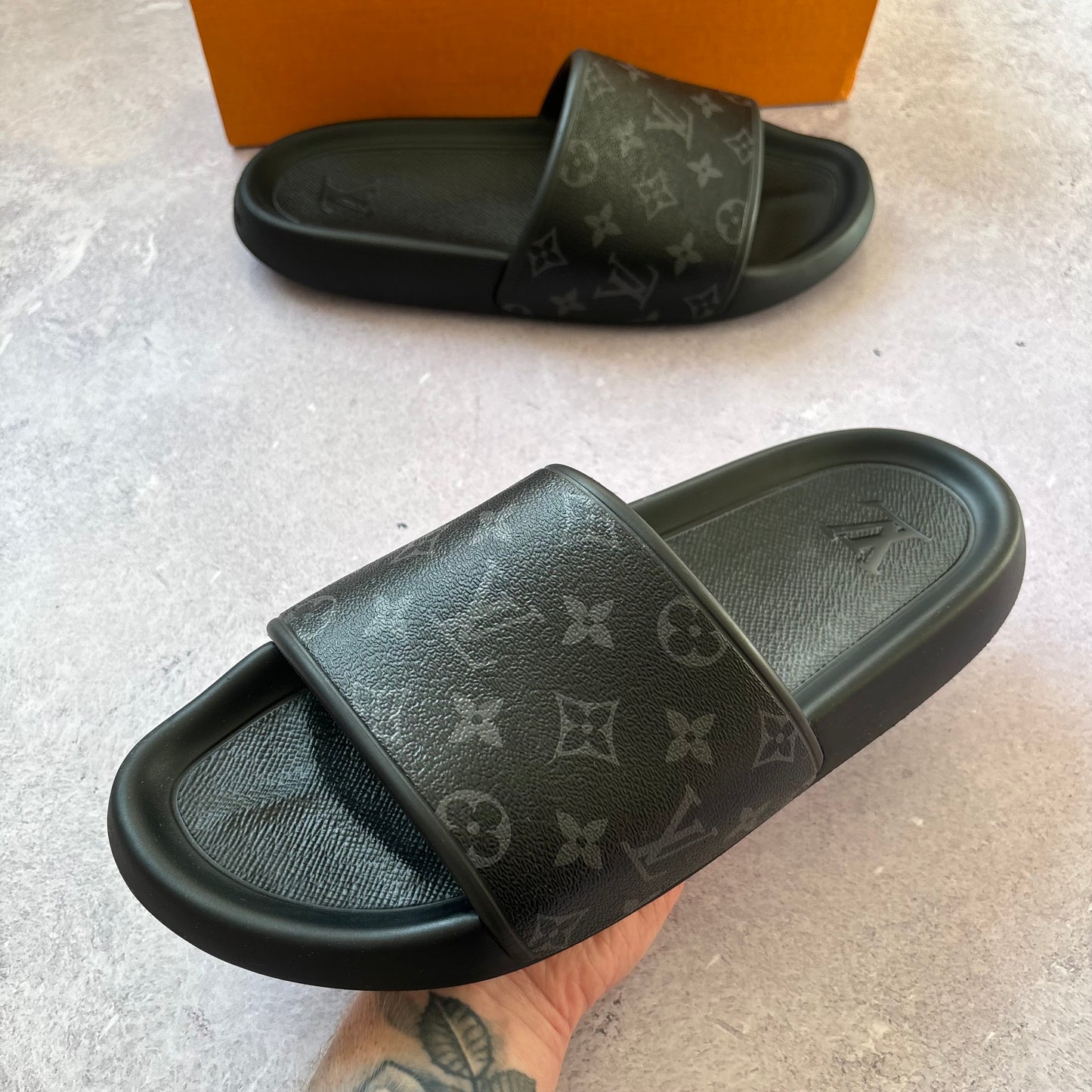 Louis Vuitton Waterfront Mule Sliders - Fits UK 10.5/11