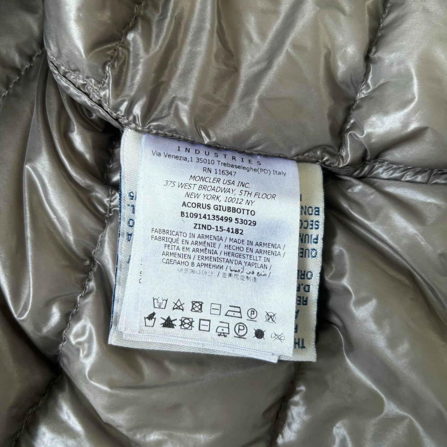 Moncler Acorus Jacket - Size 4