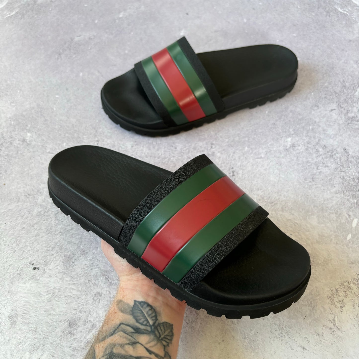 Gucci Web Sliders - UK 9