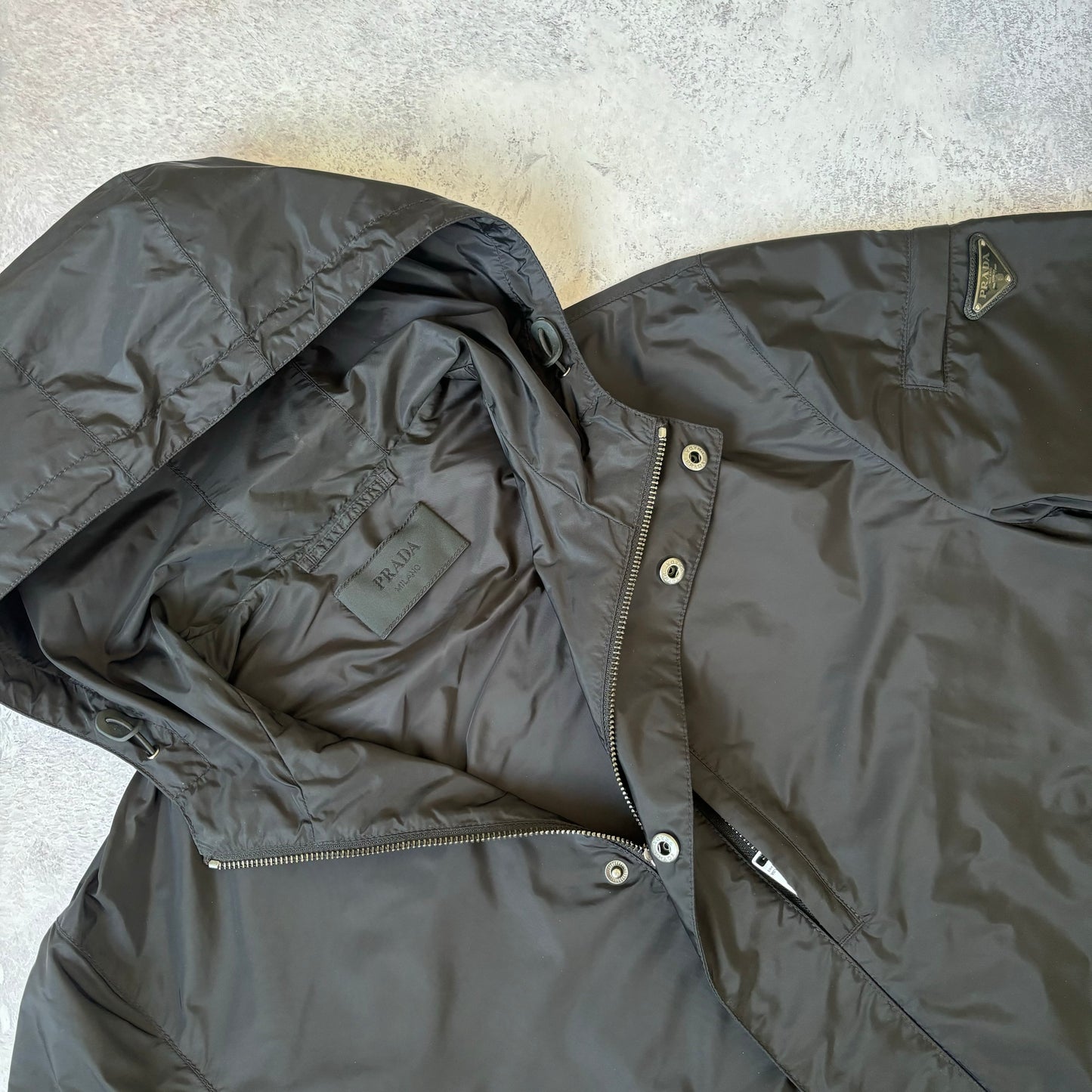 Prada Re-Nylon Winbreaker Jacket - Fits Medium