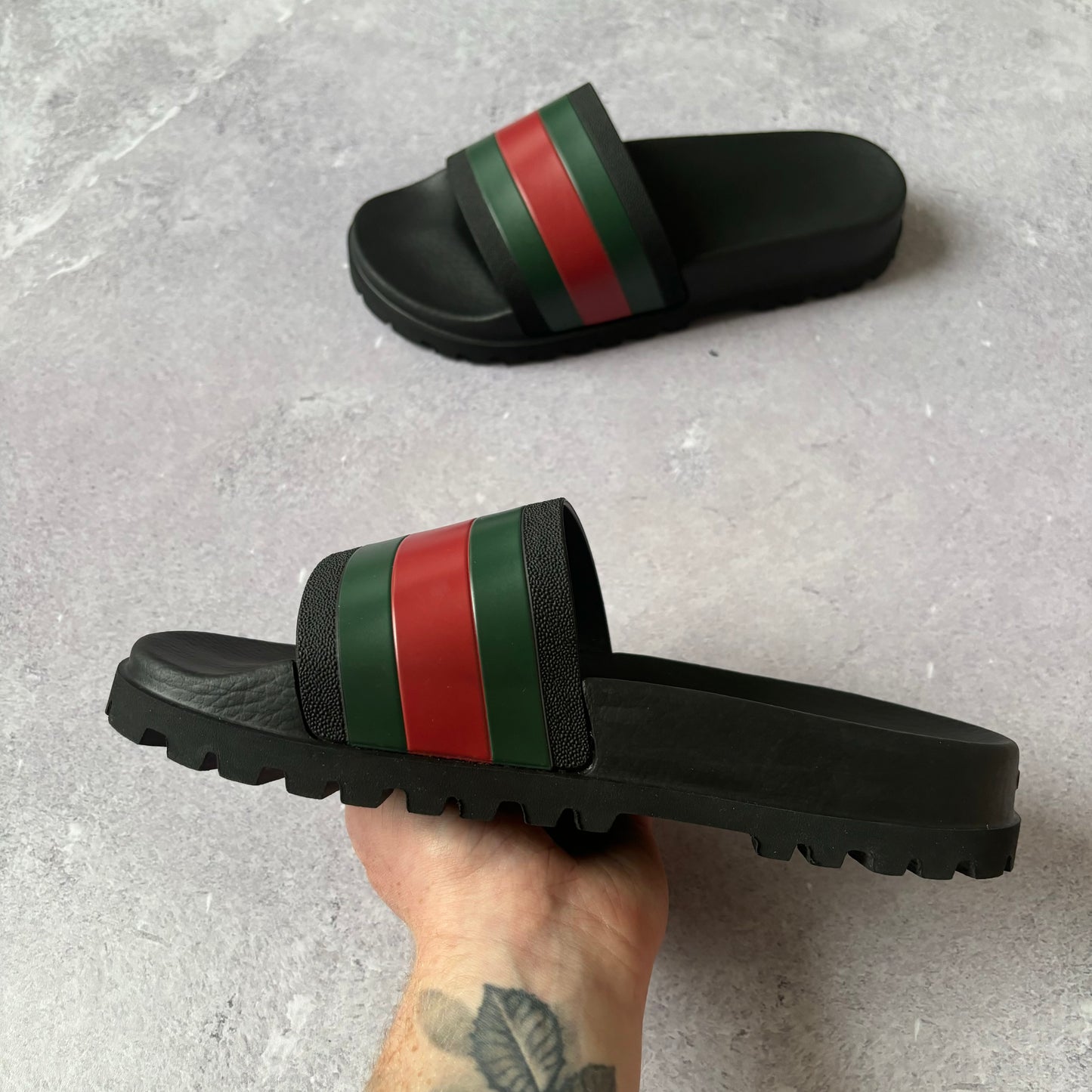 Gucci Web Sliders - UK 7