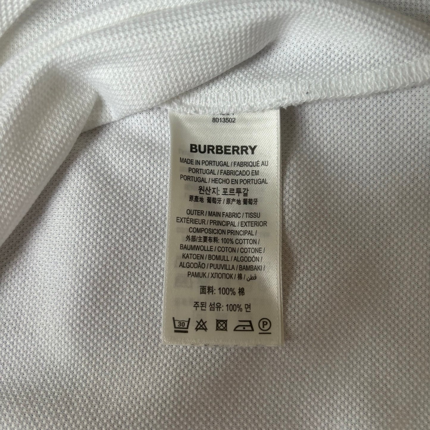 Burberry Polo Shirt - Medium