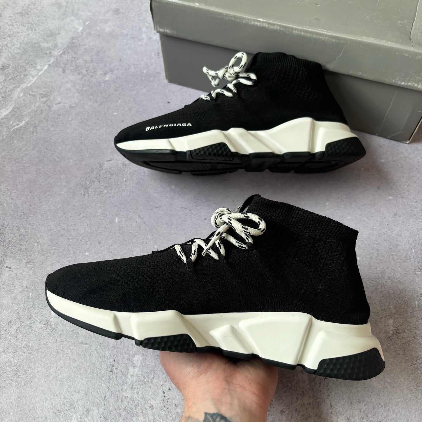 Balenciaga Speed Laced Trainers - Fits UK 8