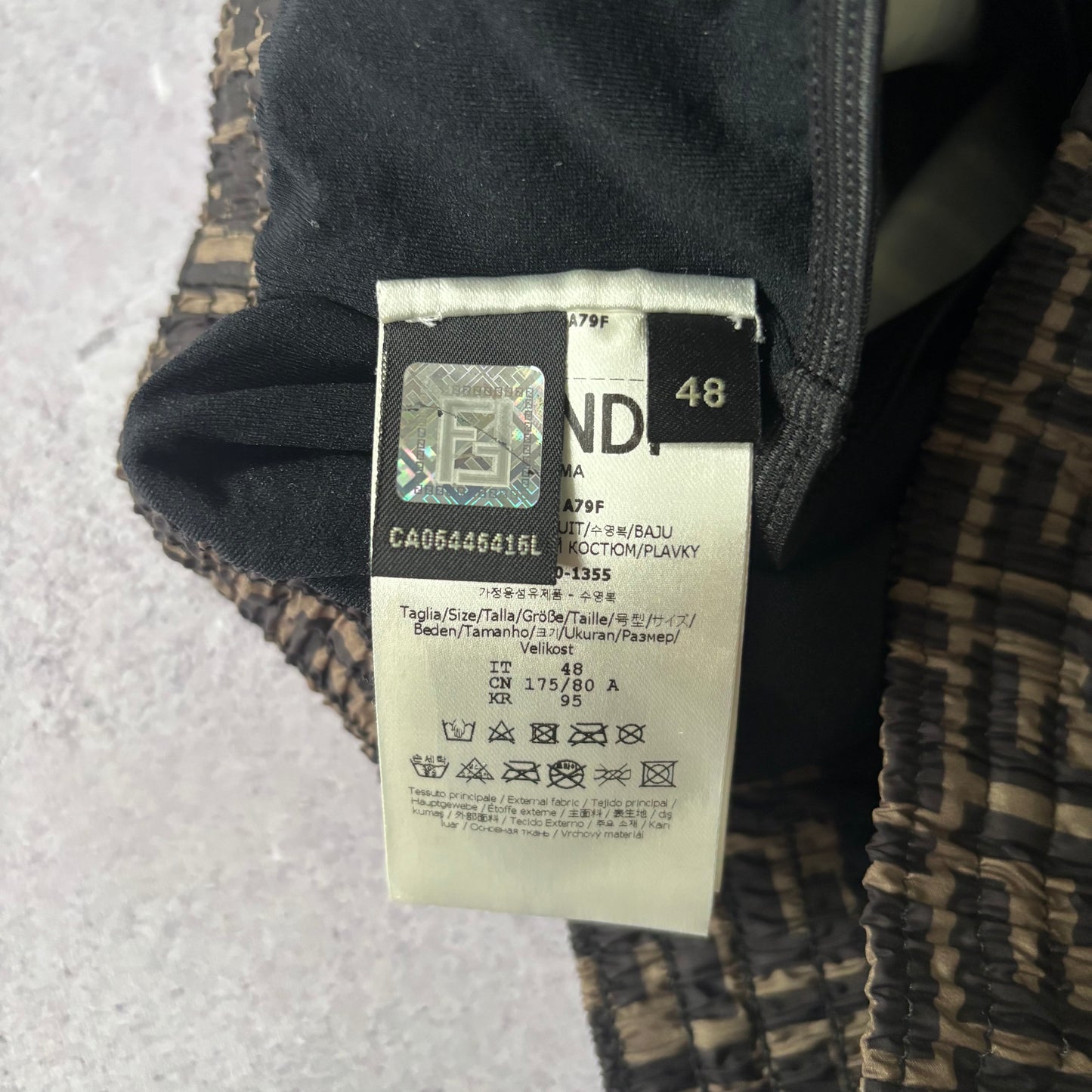 Fendi Swim Shorts - Small