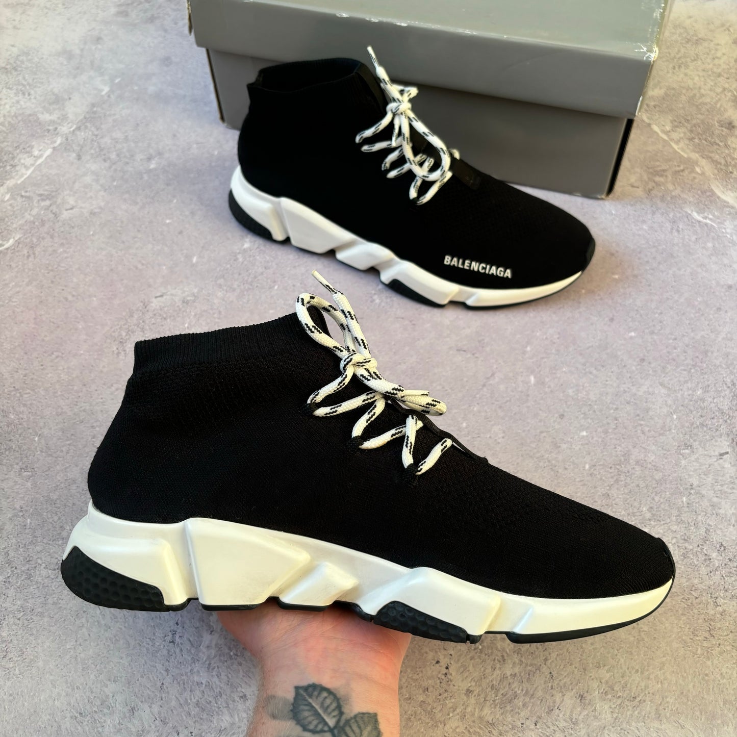 Balenciaga Speed Laced Trainers - Fits UK 10