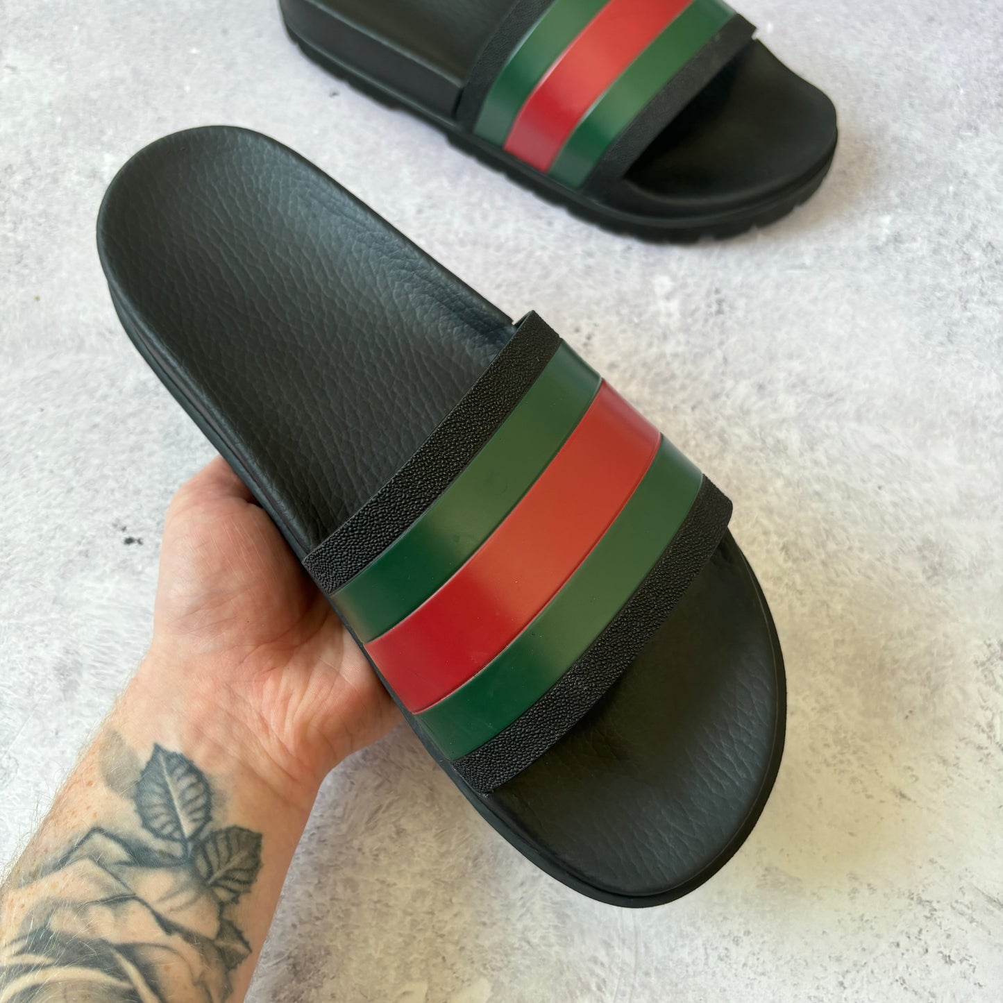 Gucci Web Sliders - UK 9