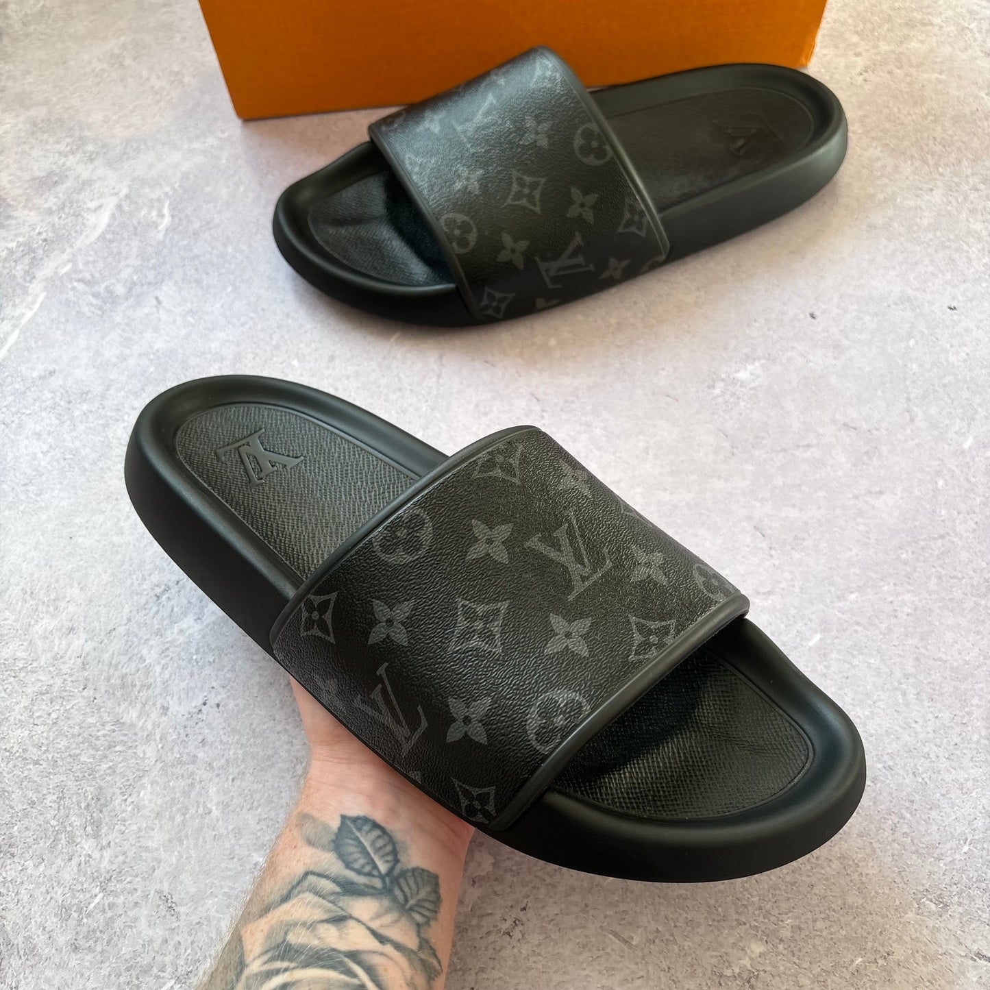 Louis Vuitton Waterfront Mule Sliders - Fits UK 10.5/11