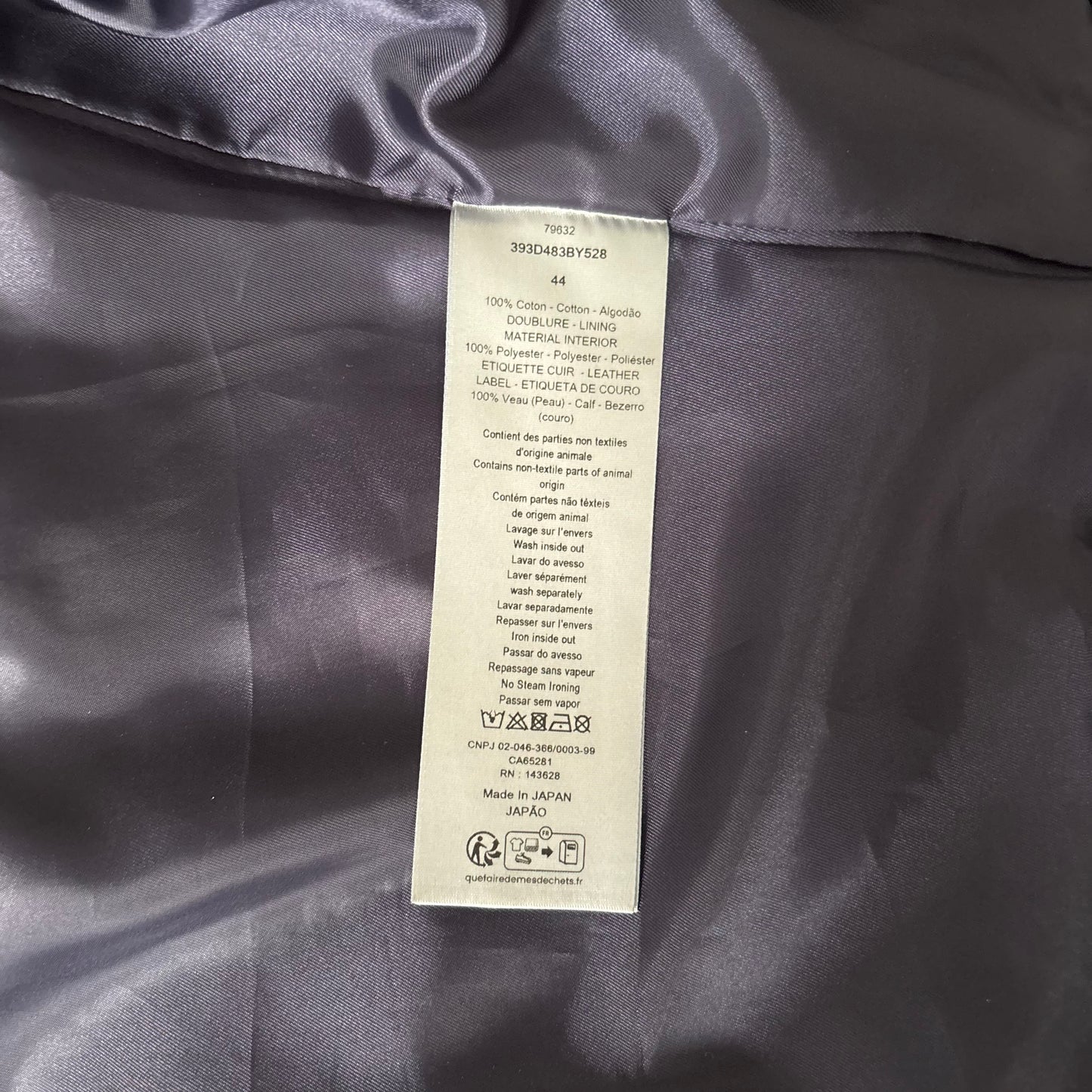 Dior X Denim Tears Denim Jacket - Fits Medium