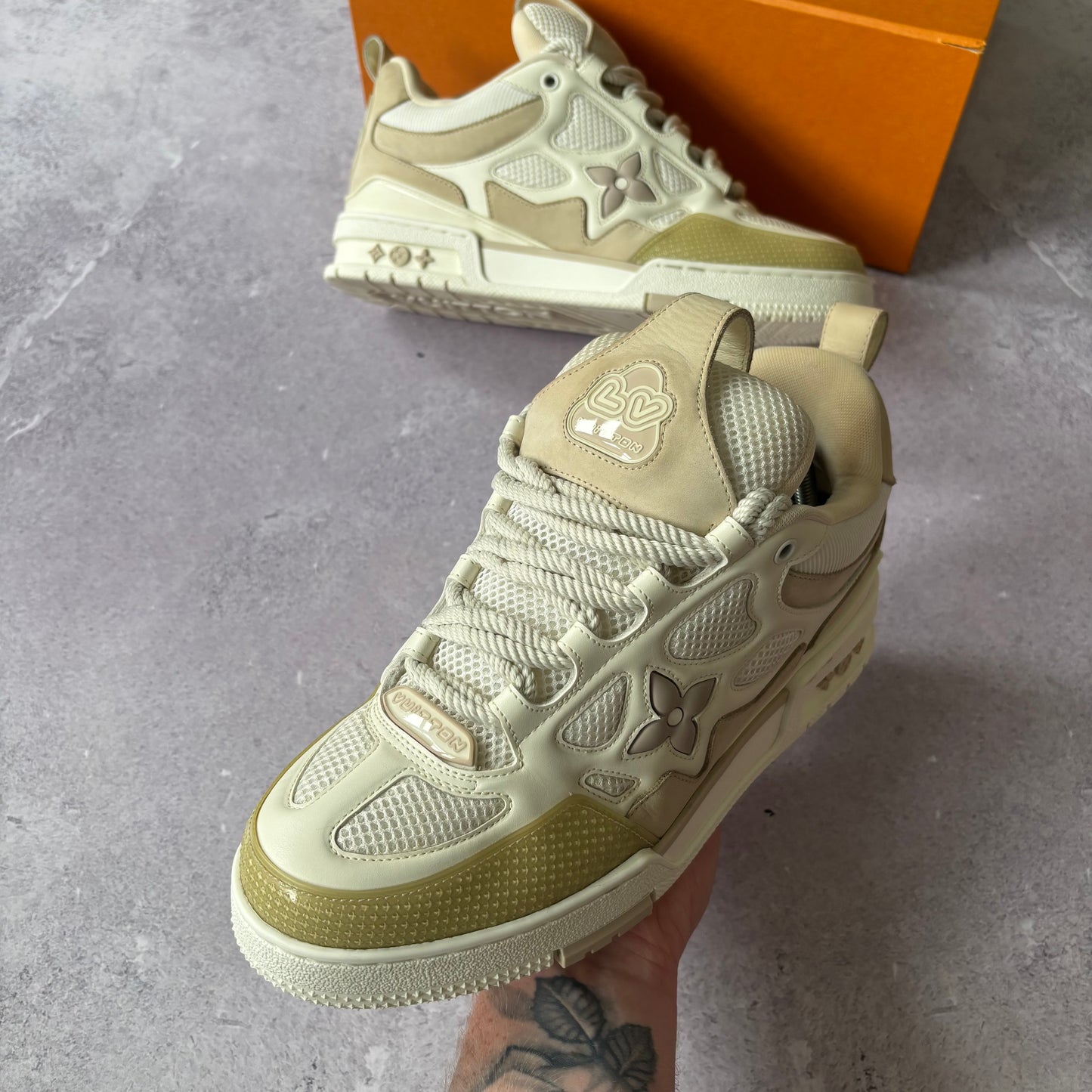 Louis Vuitton Skate Trainers - Fits UK 8