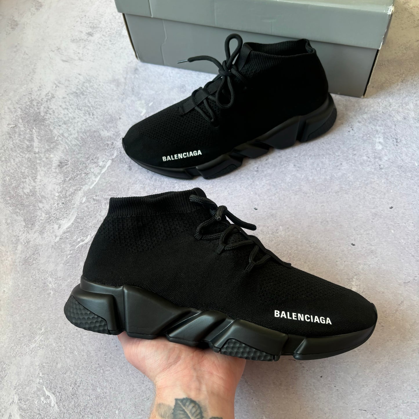 Balenciaga Speed Laced Trainers - UK 8