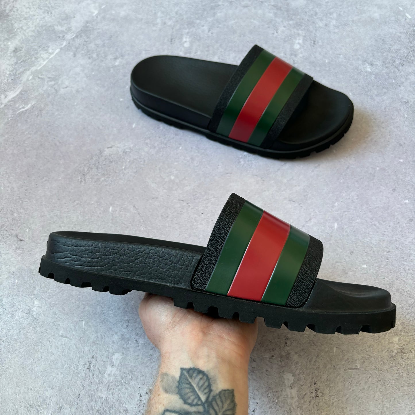 Gucci Web Sliders - UK 10