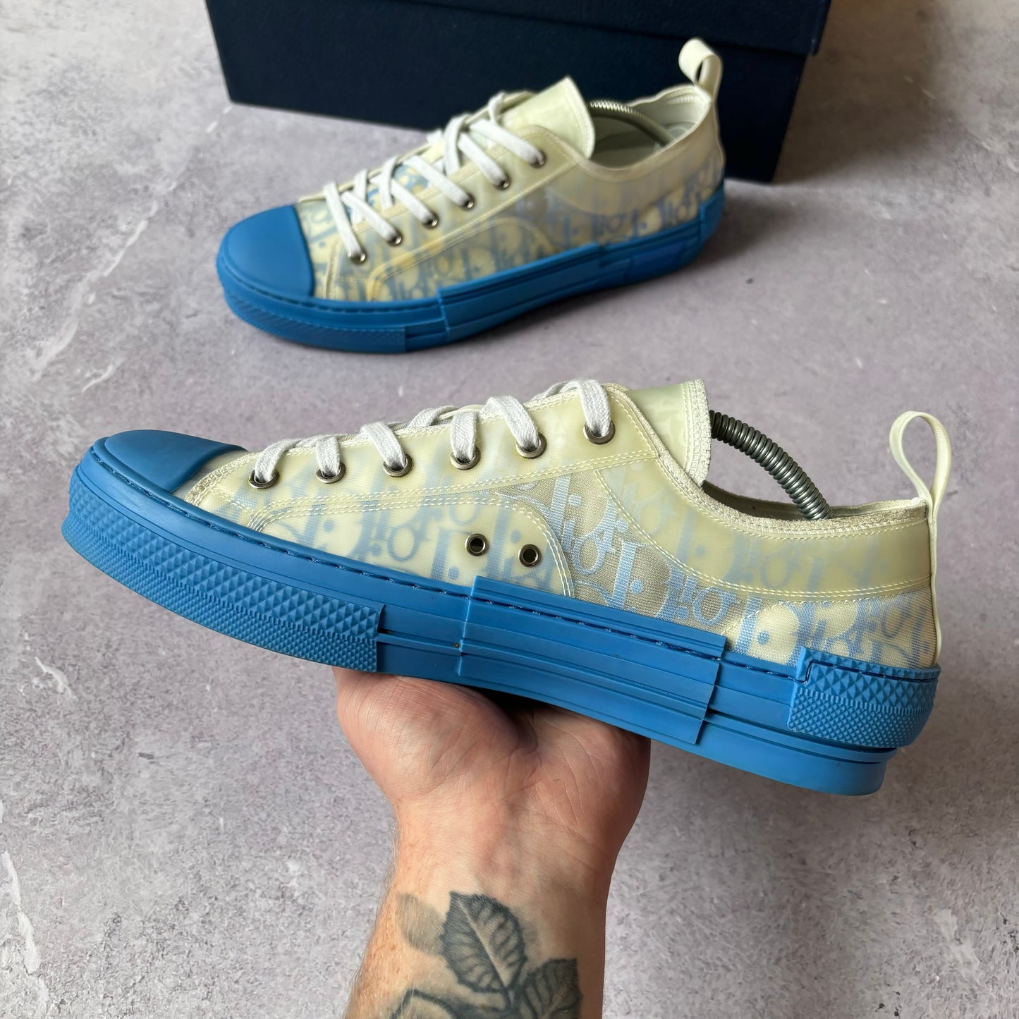 Dior B23 Low Trainers - UK 9