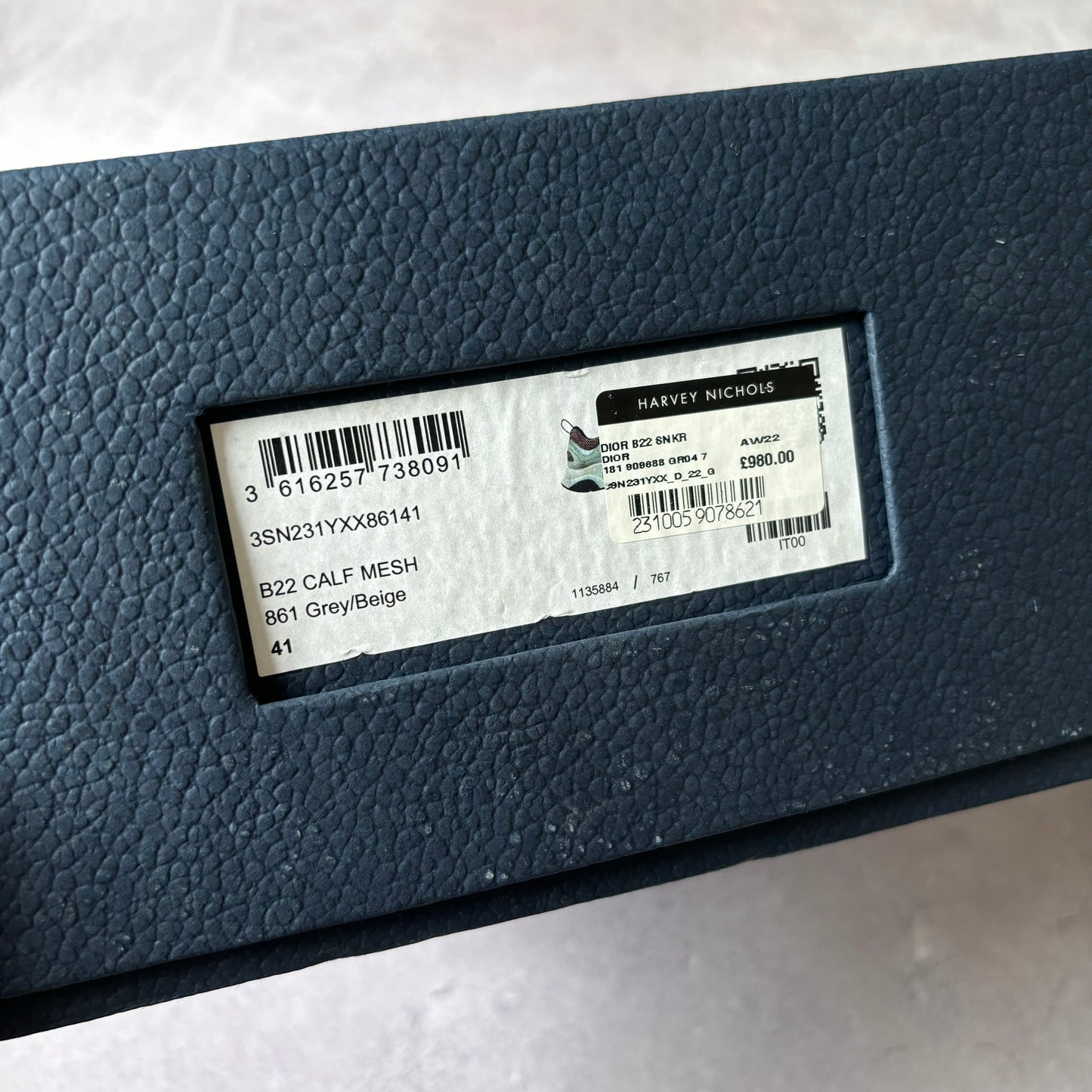 Dior B22 Trainers - UK 7