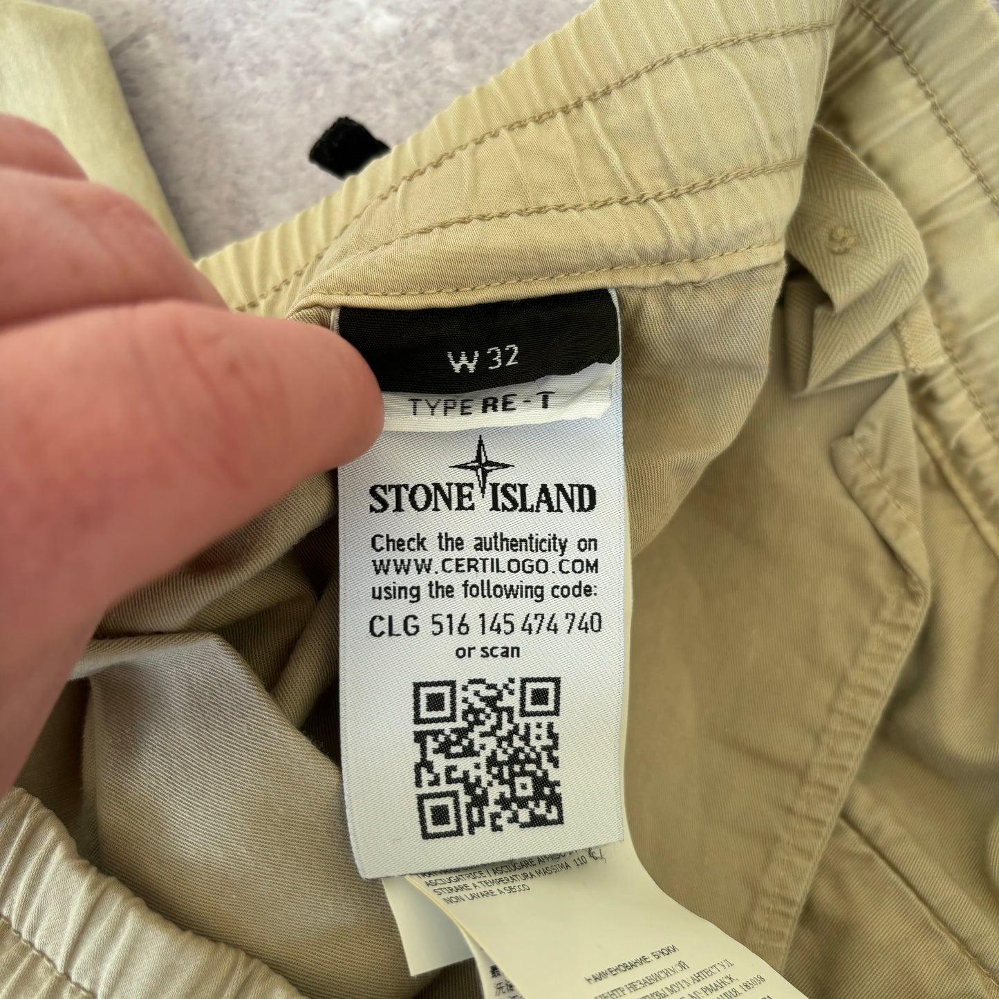 Stone Island Cargo Pants - Waist 32