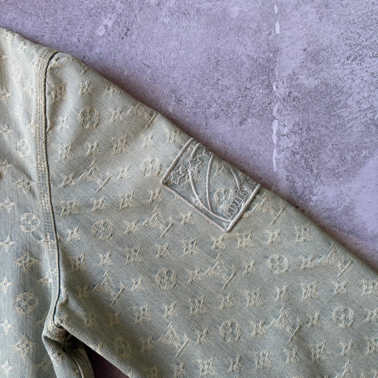 Louis Vuitton X NBA Denim Jacket - Size 50