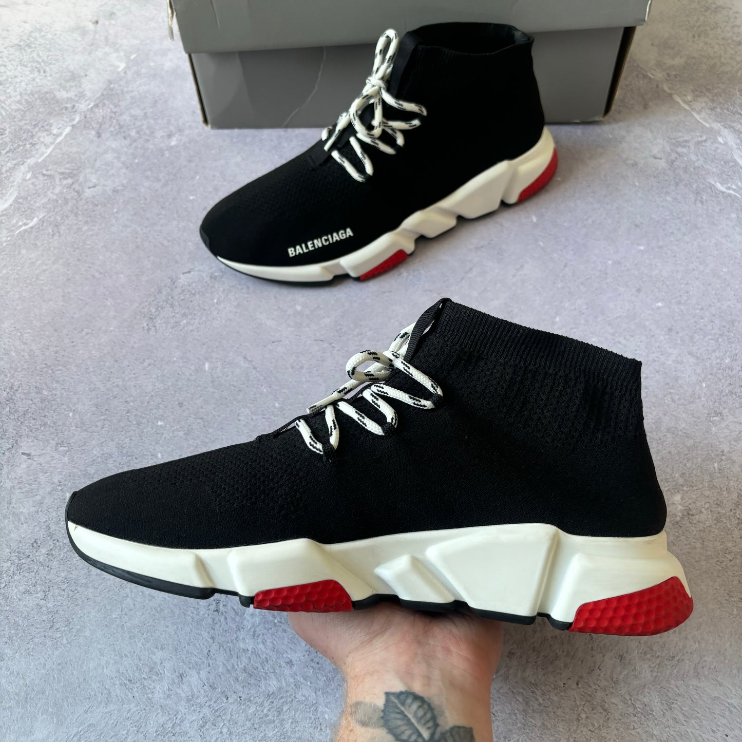 Balenciaga Speed Laced Trainers - Fits UK 10