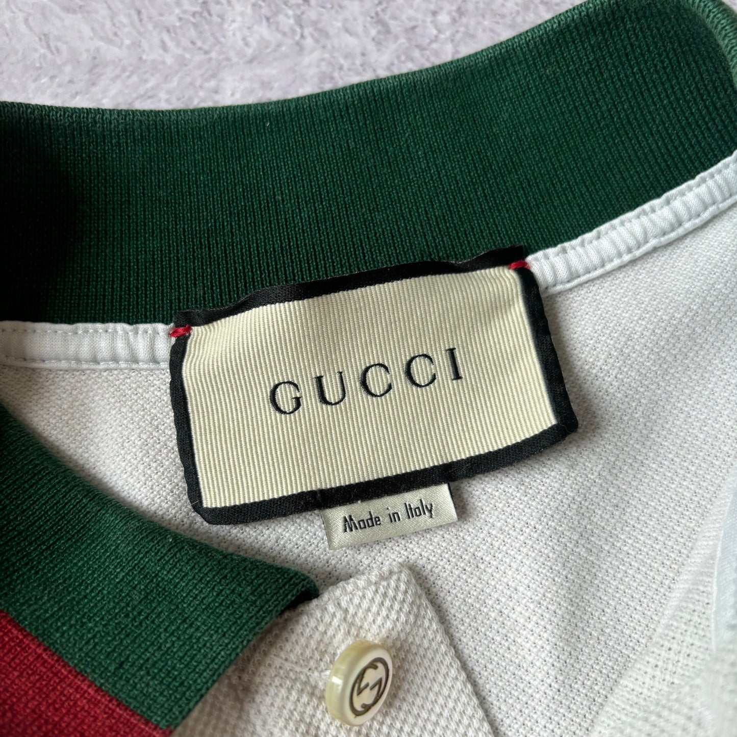 Gucci Polo Shirt - Fits Small/Medium